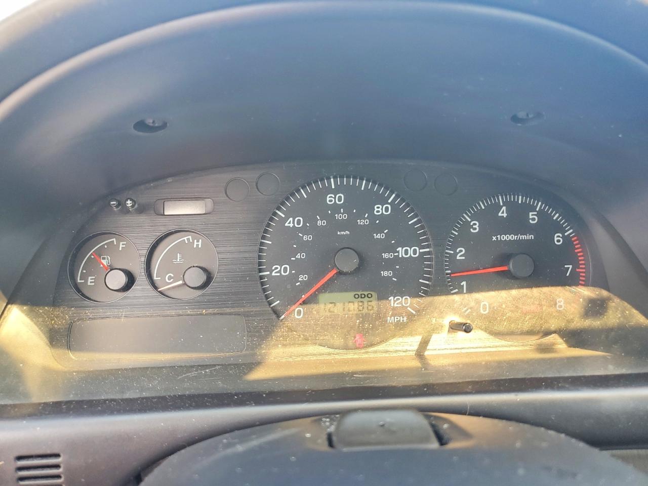 2000 Subaru Impreza Outback Sport Red vin: JF1GF4857YH807610