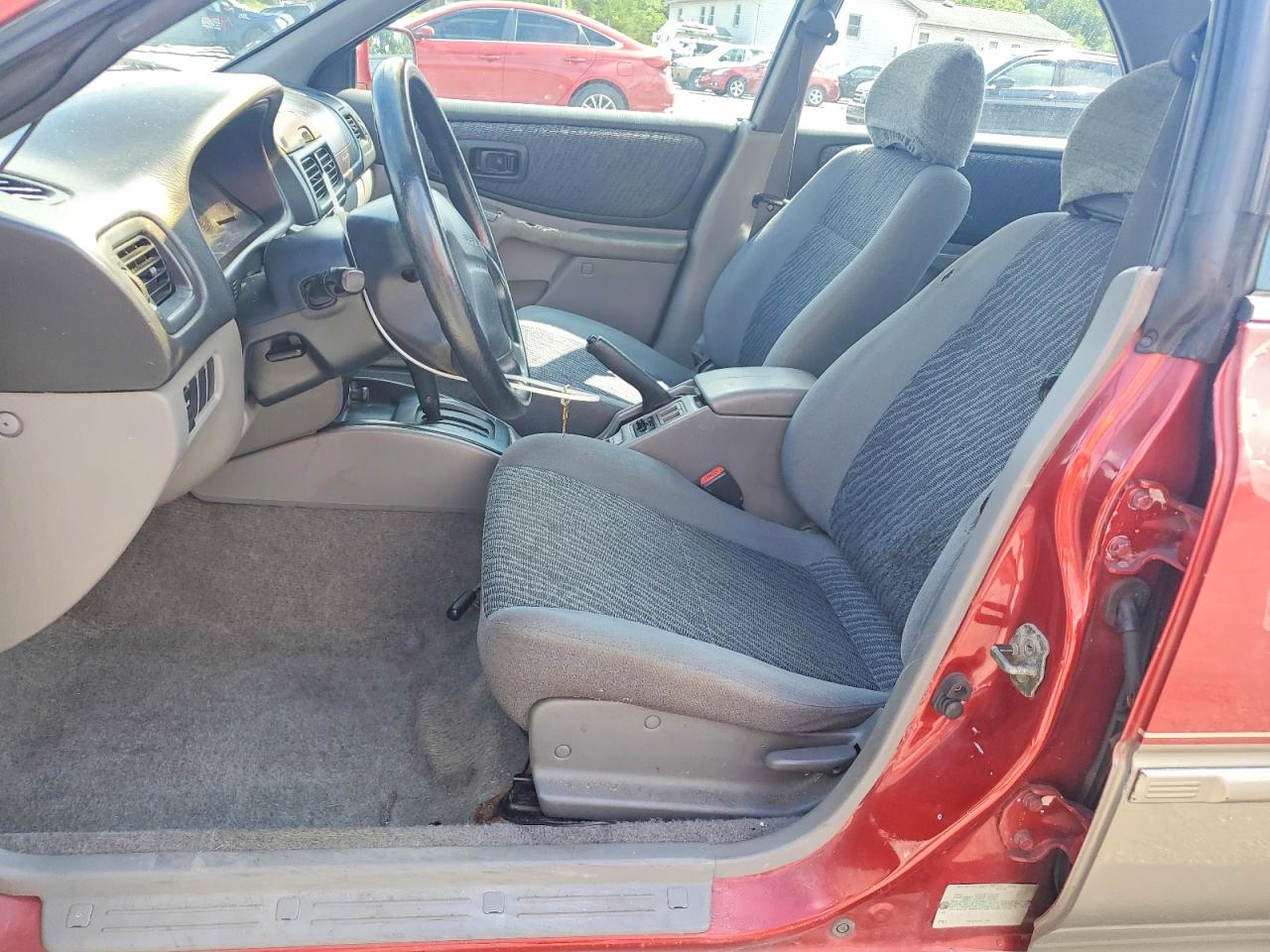 2000 Subaru Impreza Outback Sport Red vin: JF1GF4857YH807610
