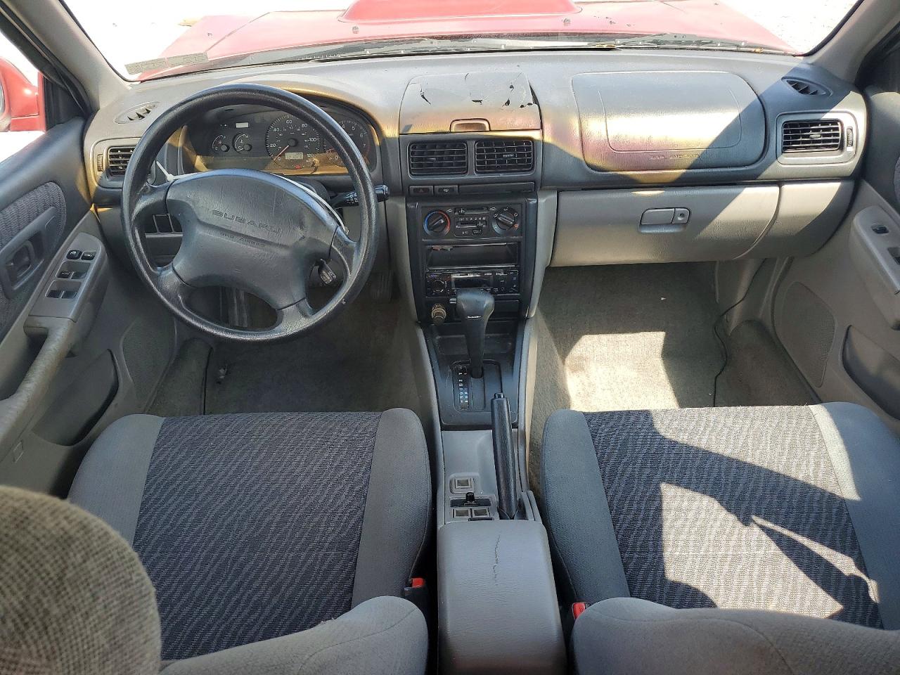 2000 Subaru Impreza Outback Sport Red vin: JF1GF4857YH807610