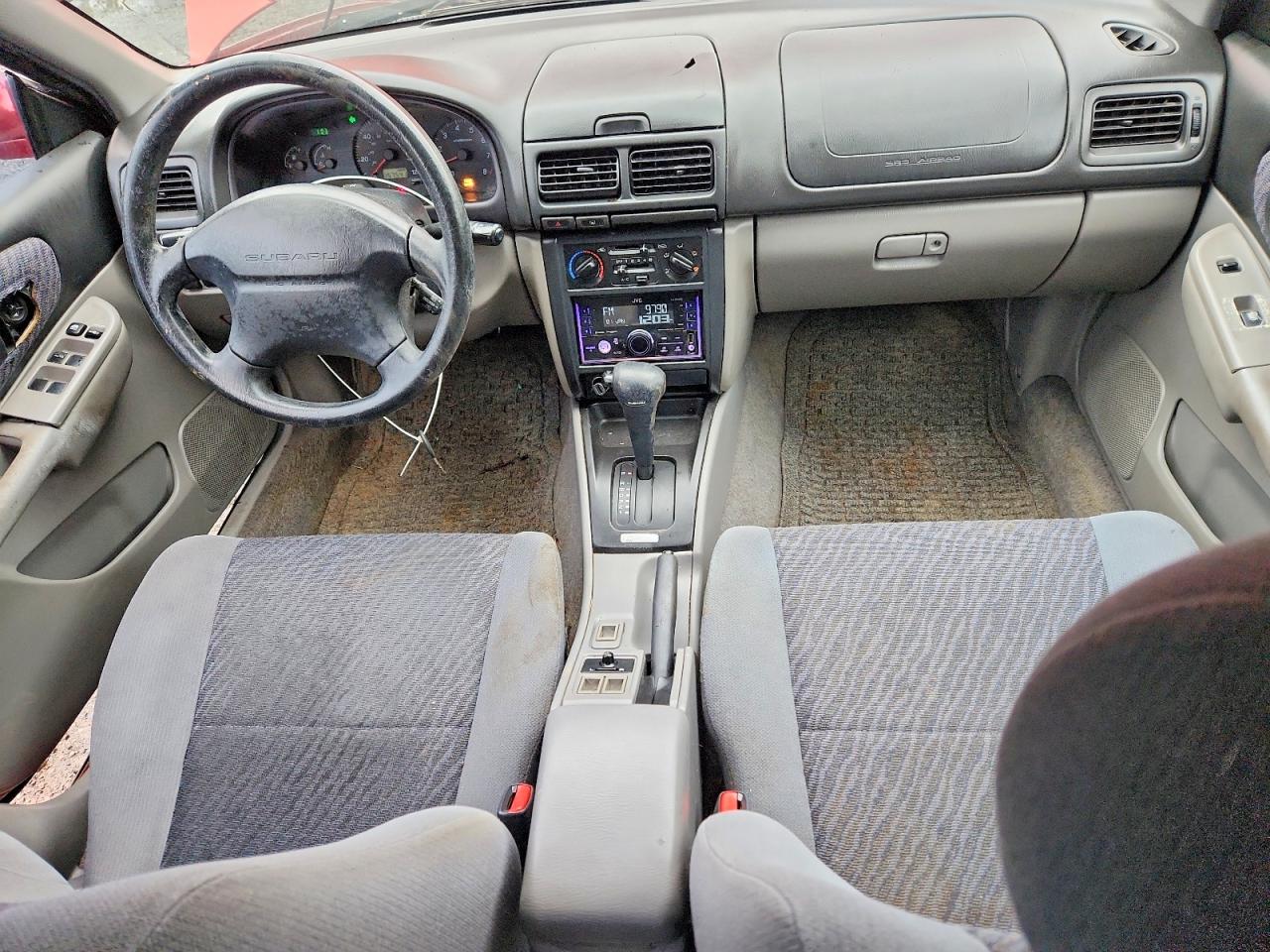 2001 Subaru Impreza Outback Sport Orange vin: JF1GF48581H802678