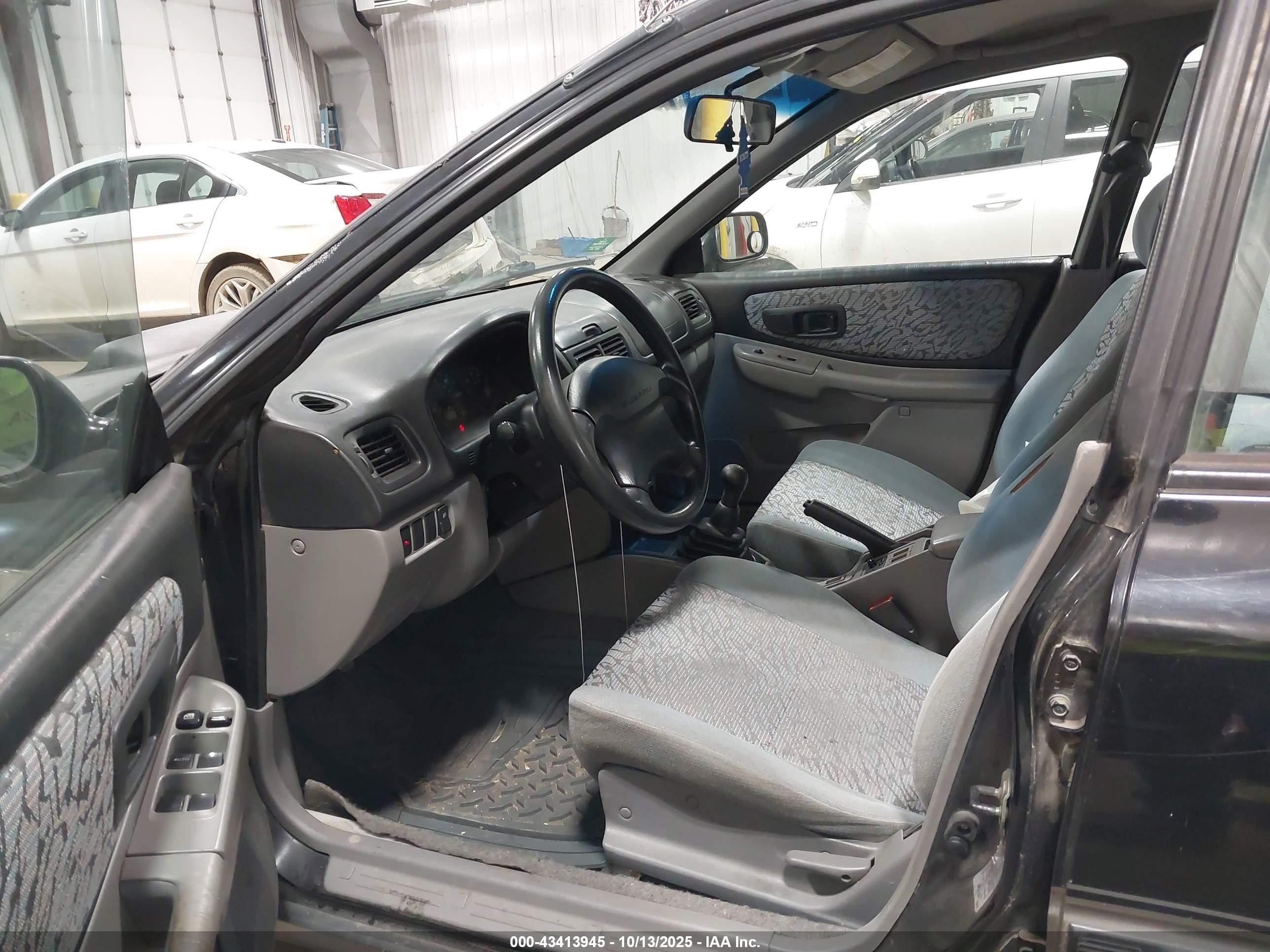 1998 Subaru Impreza Outback Sport Black vin: JF1GF4858WG814178