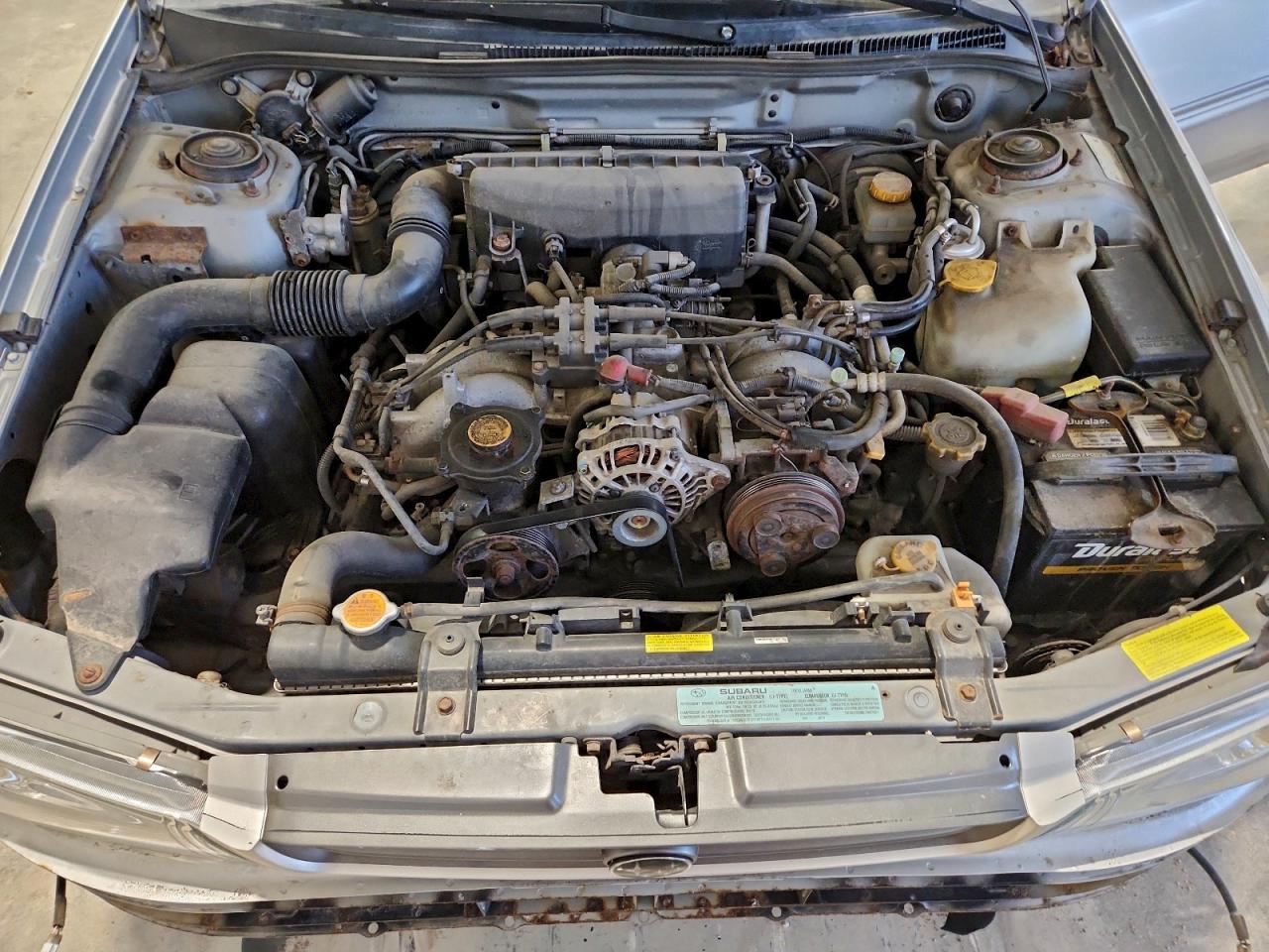 2001 Subaru Impreza Outback Sport Silver vin: JF1GF48591H804438
