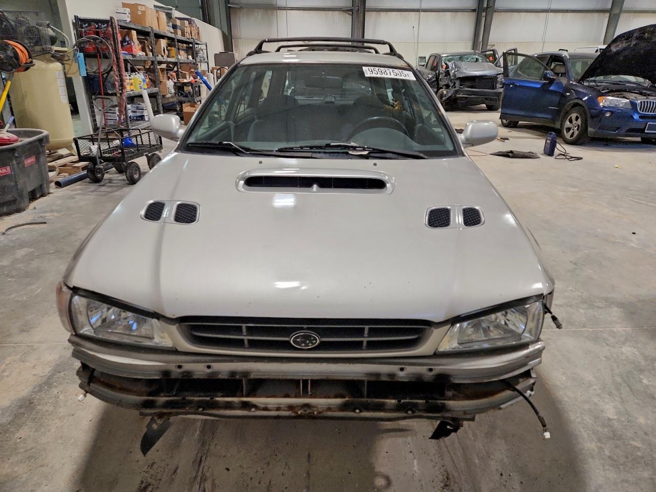 2001 Subaru Impreza Outback Sport Silver vin: JF1GF48591H804438