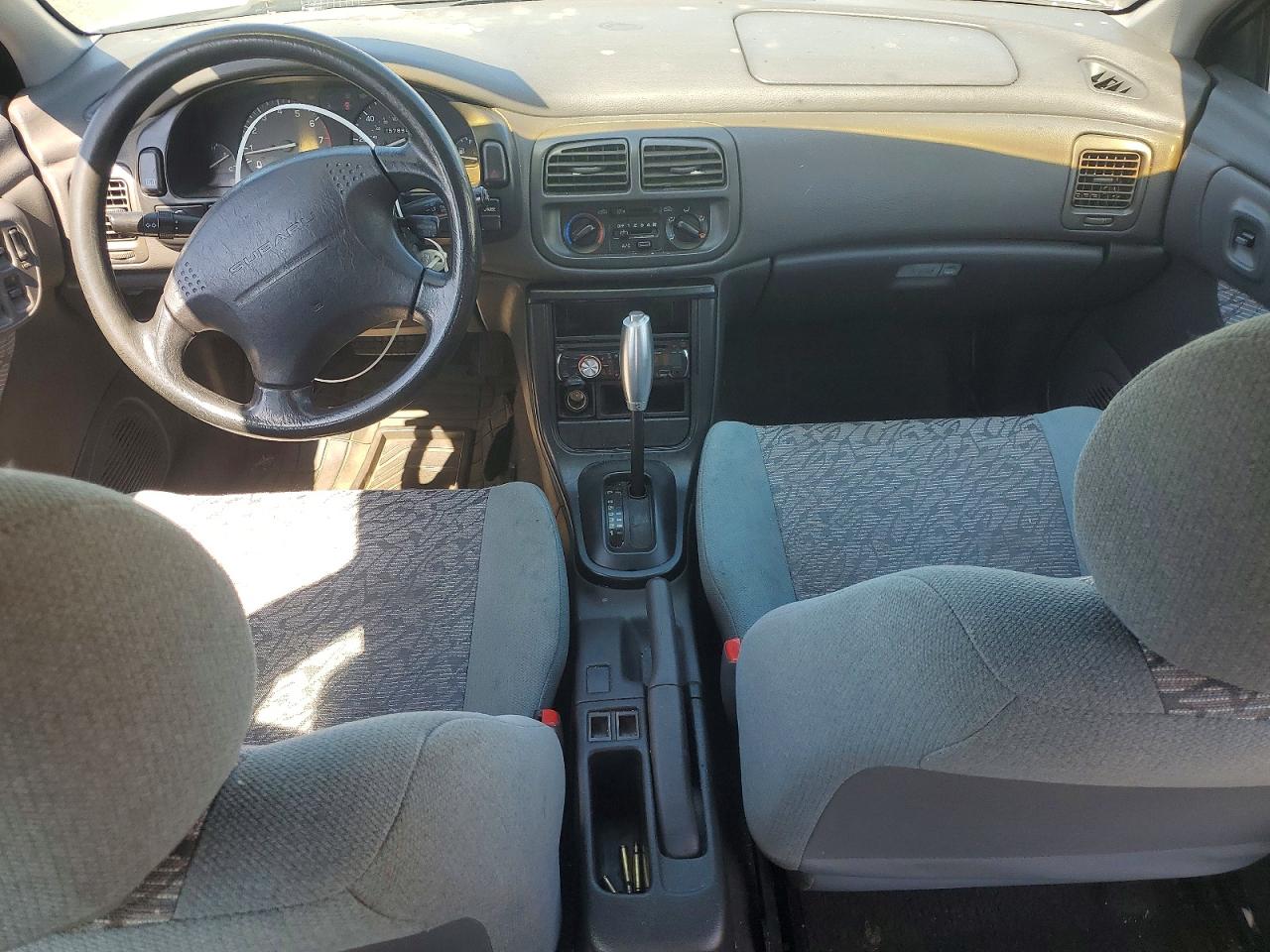 1997 Subaru Impreza Outback White vin: JF1GF4859VH813713