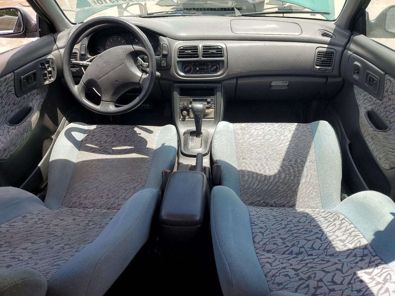 1997 Subaru Impreza Outback Green vin: JF1GF4859VH816322