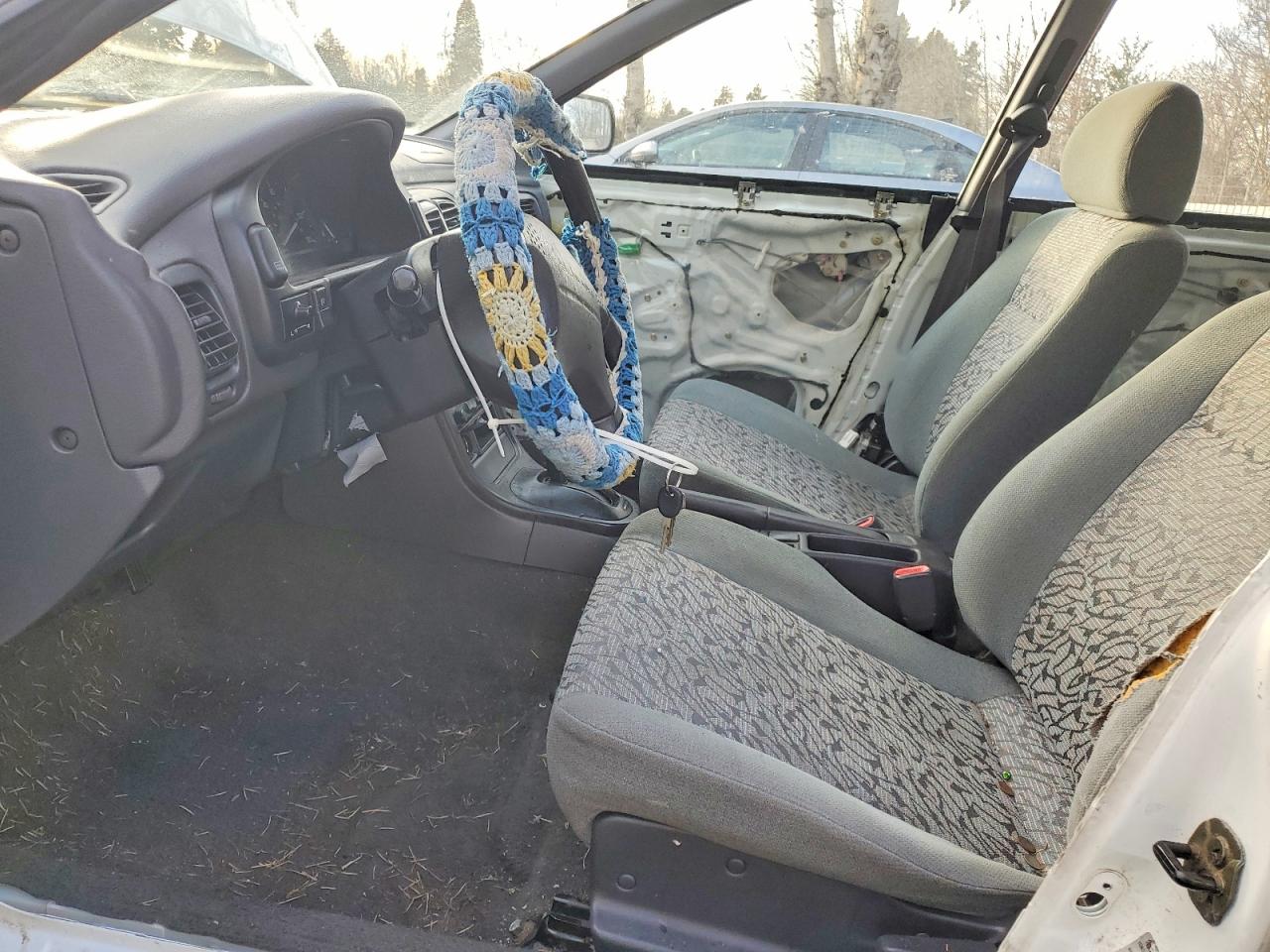 1997 Subaru Impreza Outback White vin: JF1GF4859VH819270