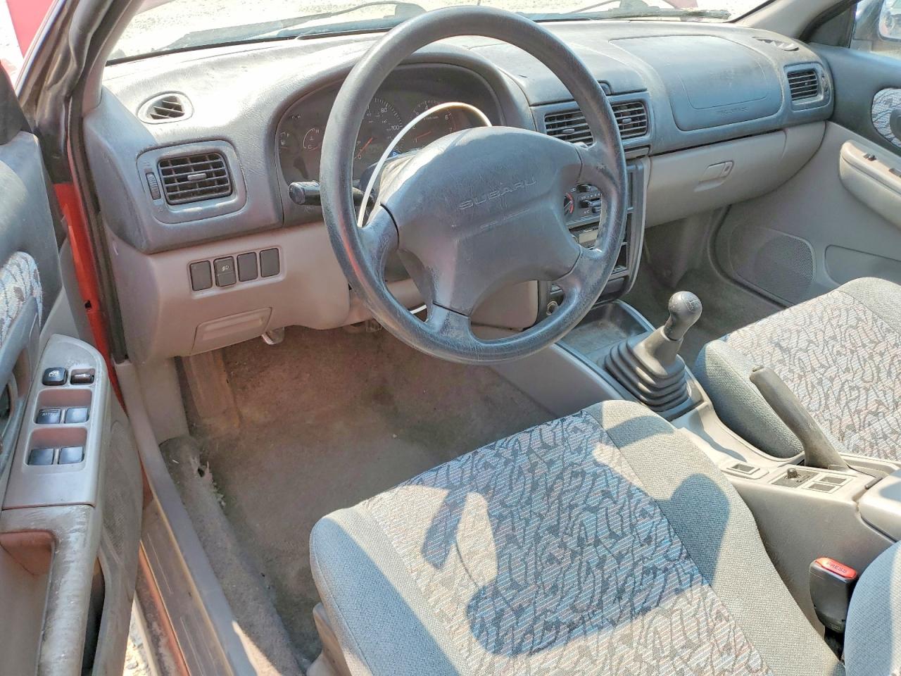1998 Subaru Impreza Outback Red vin: JF1GF4859WG801035