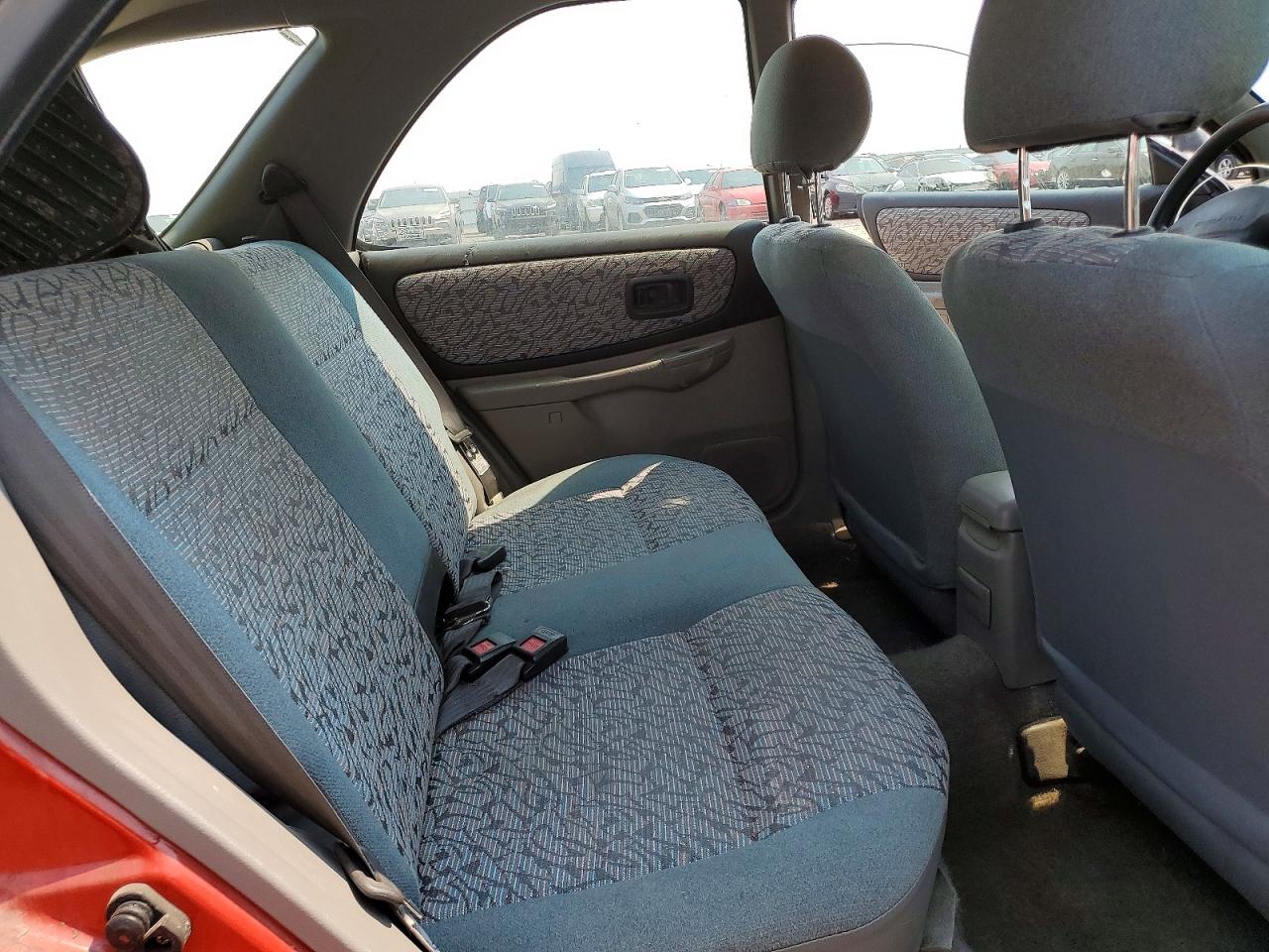1998 Subaru Impreza Outback Red vin: JF1GF4859WG801035