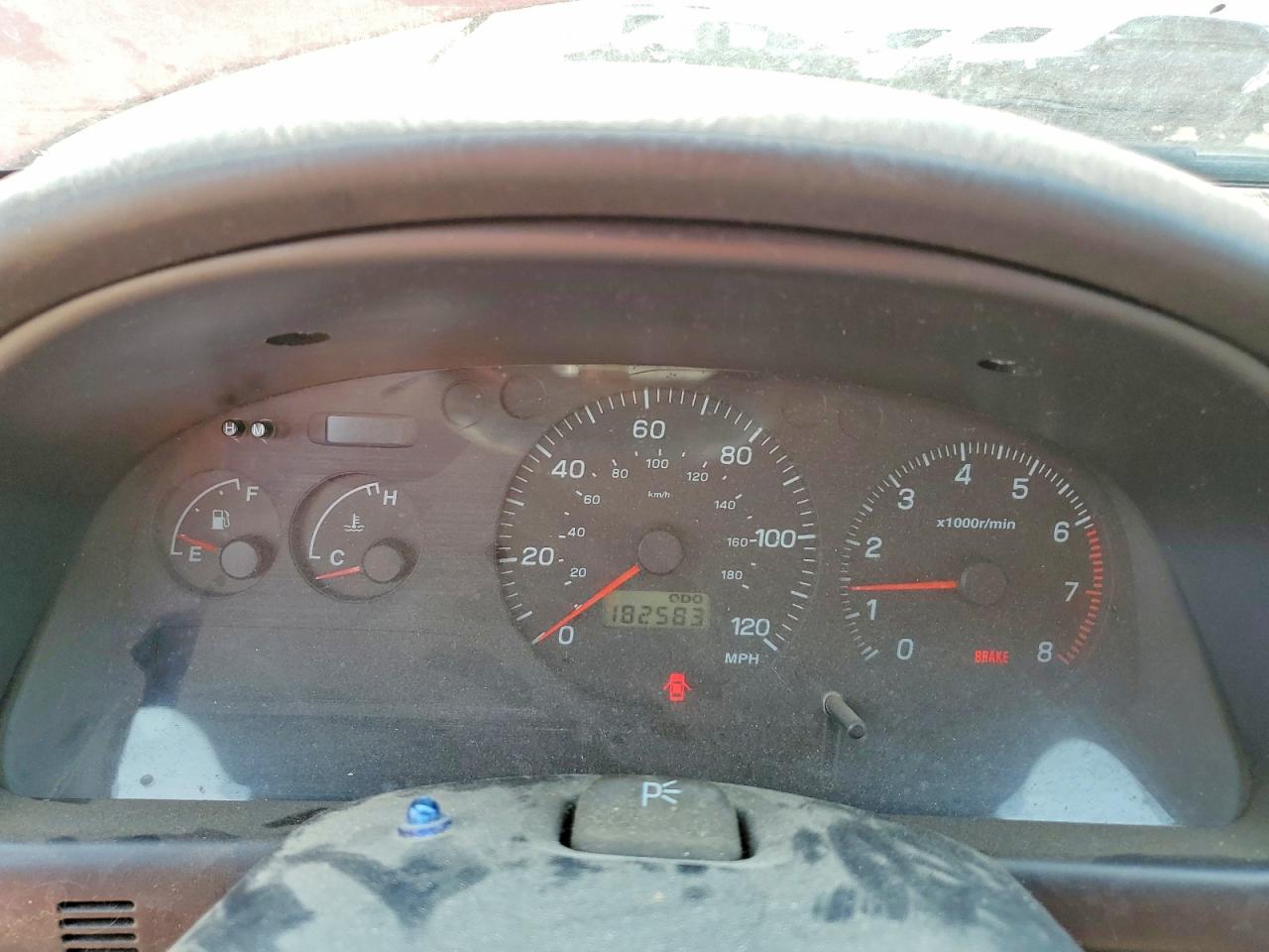 1998 Subaru Impreza Outback Red vin: JF1GF4859WG801035