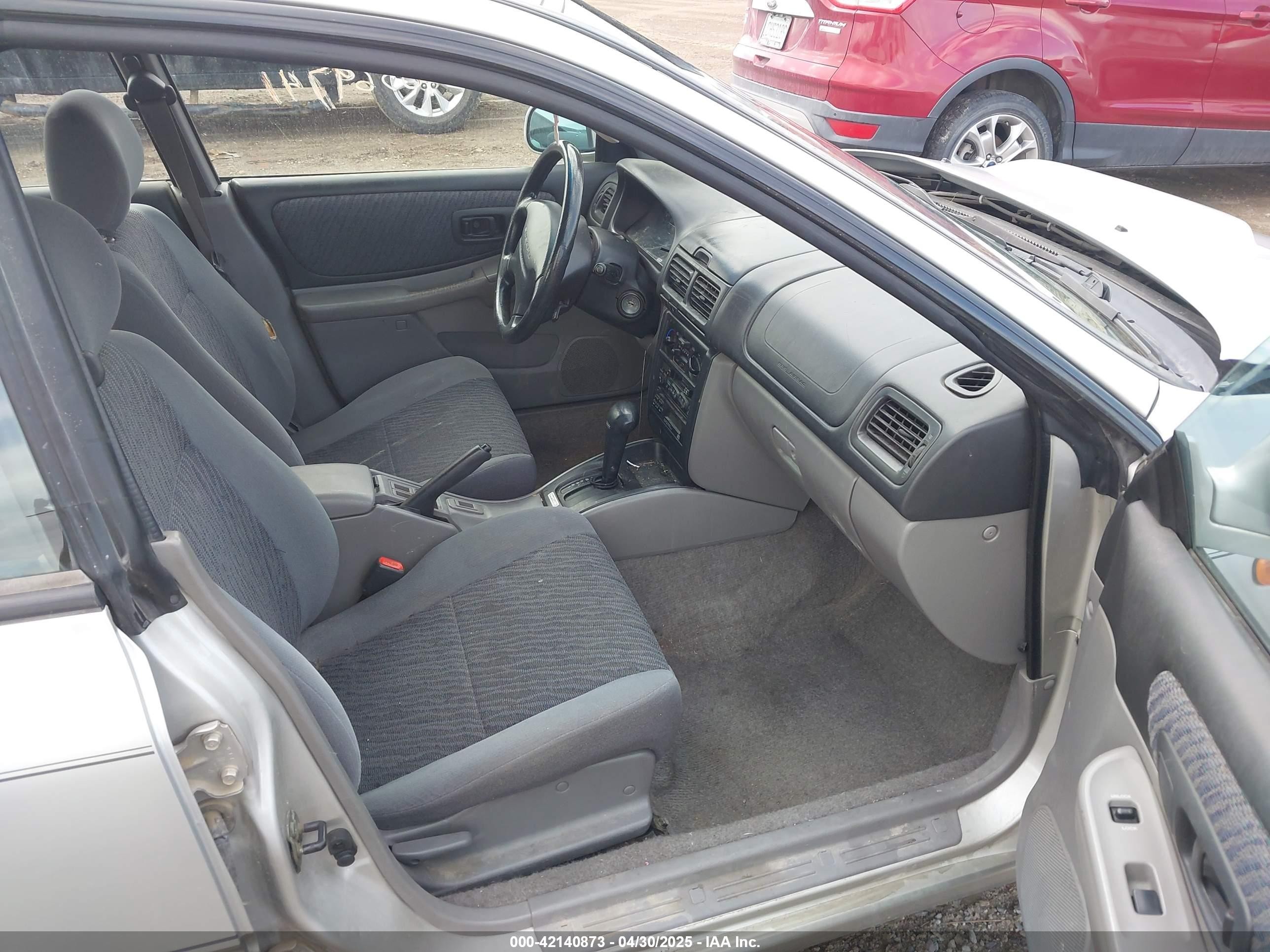 2001 Subaru Impreza Outback Sport   Silver vin: JF1GF485X1H802875