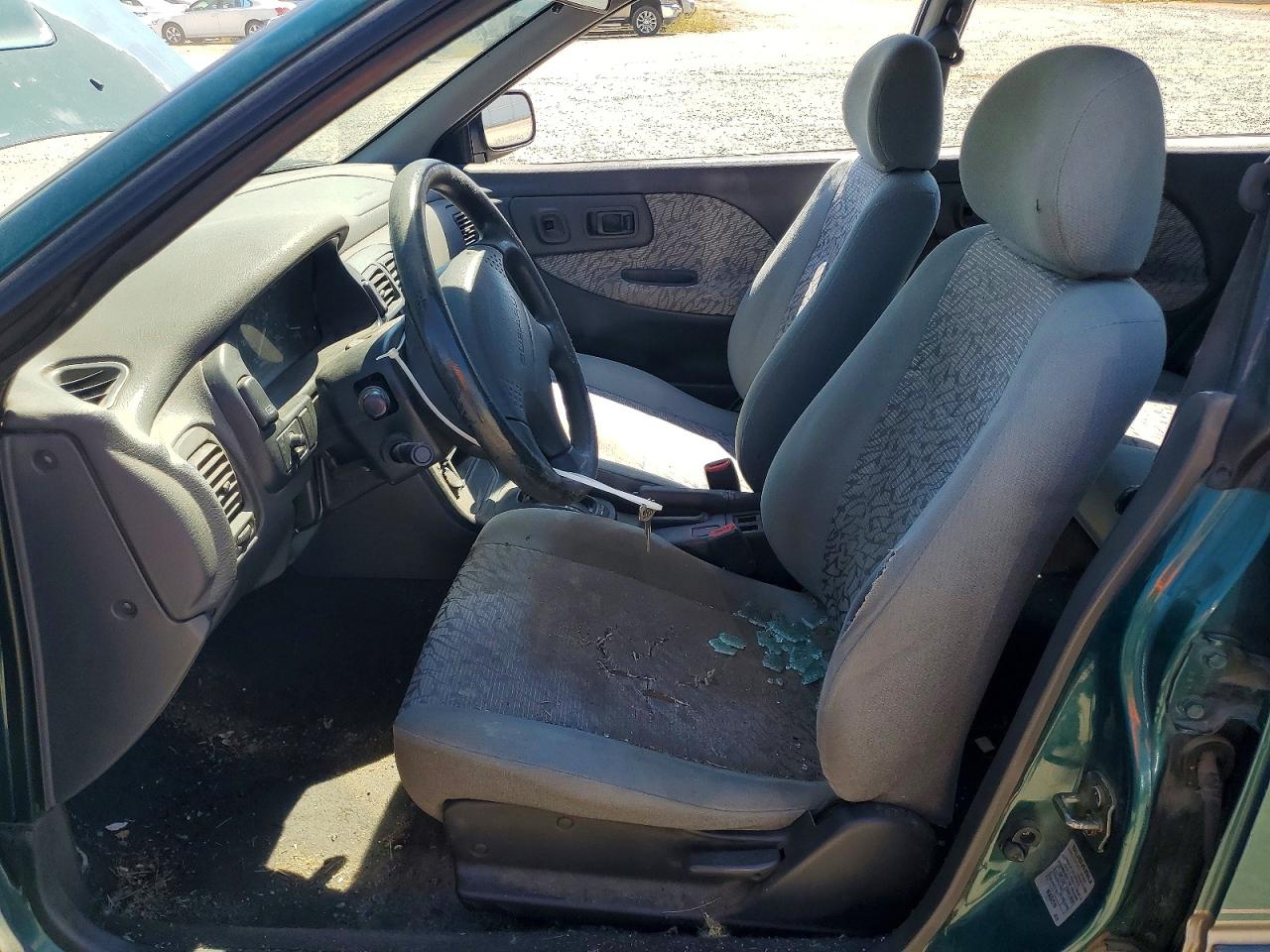 1997 Subaru Impreza Outback Green vin: JF1GF485XVH806365