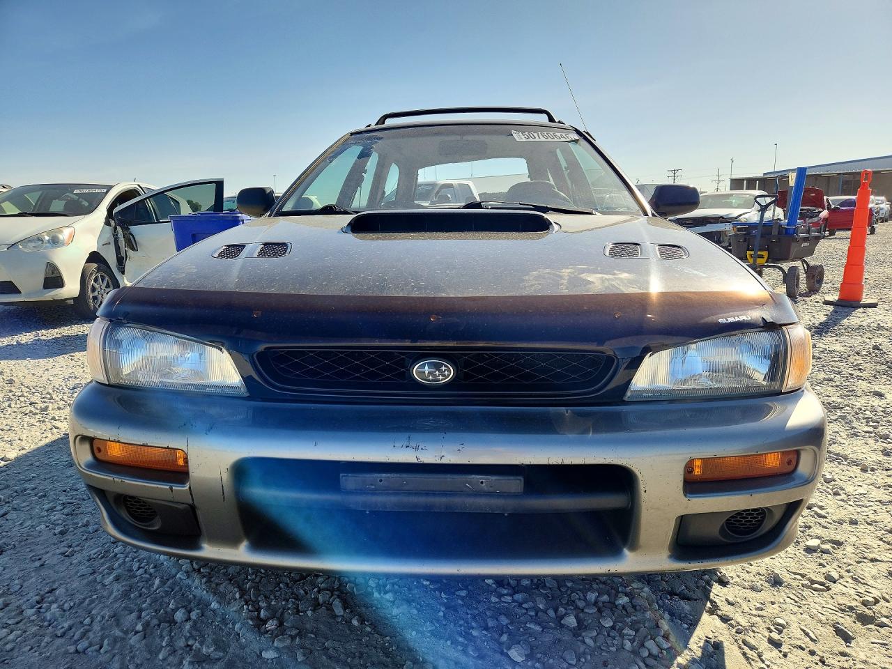 1998 Subaru Impreza Outback Black vin: JF1GF485XWG810651