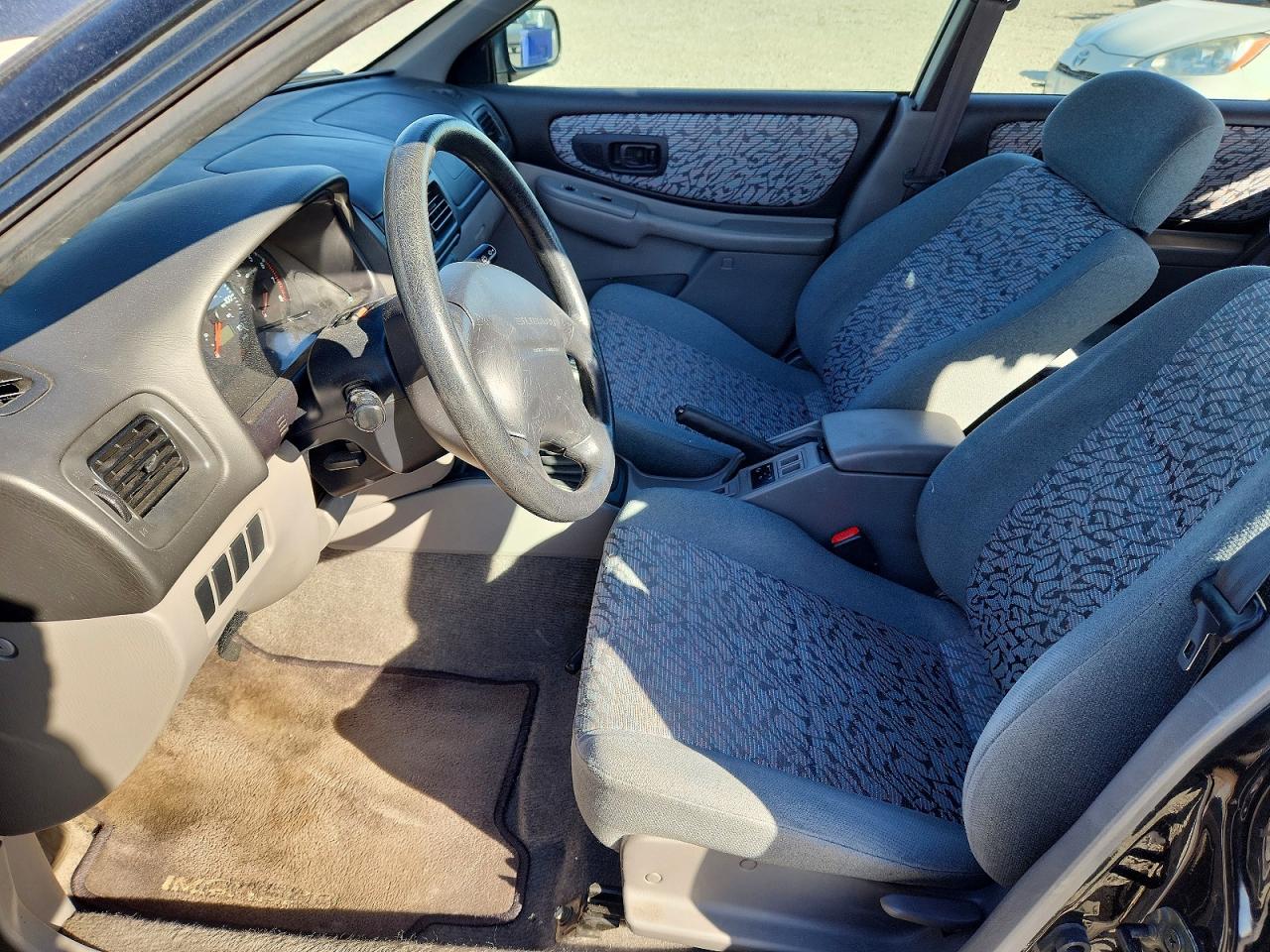 1998 Subaru Impreza Outback Black vin: JF1GF485XWG810651