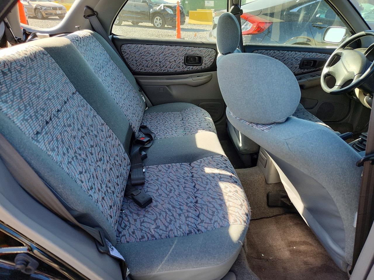 1998 Subaru Impreza Outback Black vin: JF1GF485XWG810651