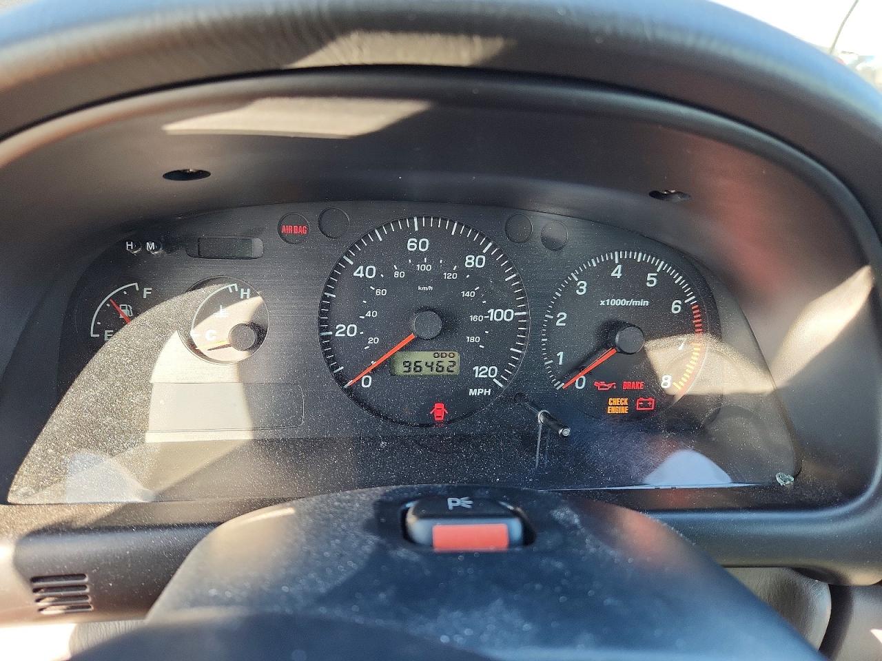 1998 Subaru Impreza Outback Black vin: JF1GF485XWG810651