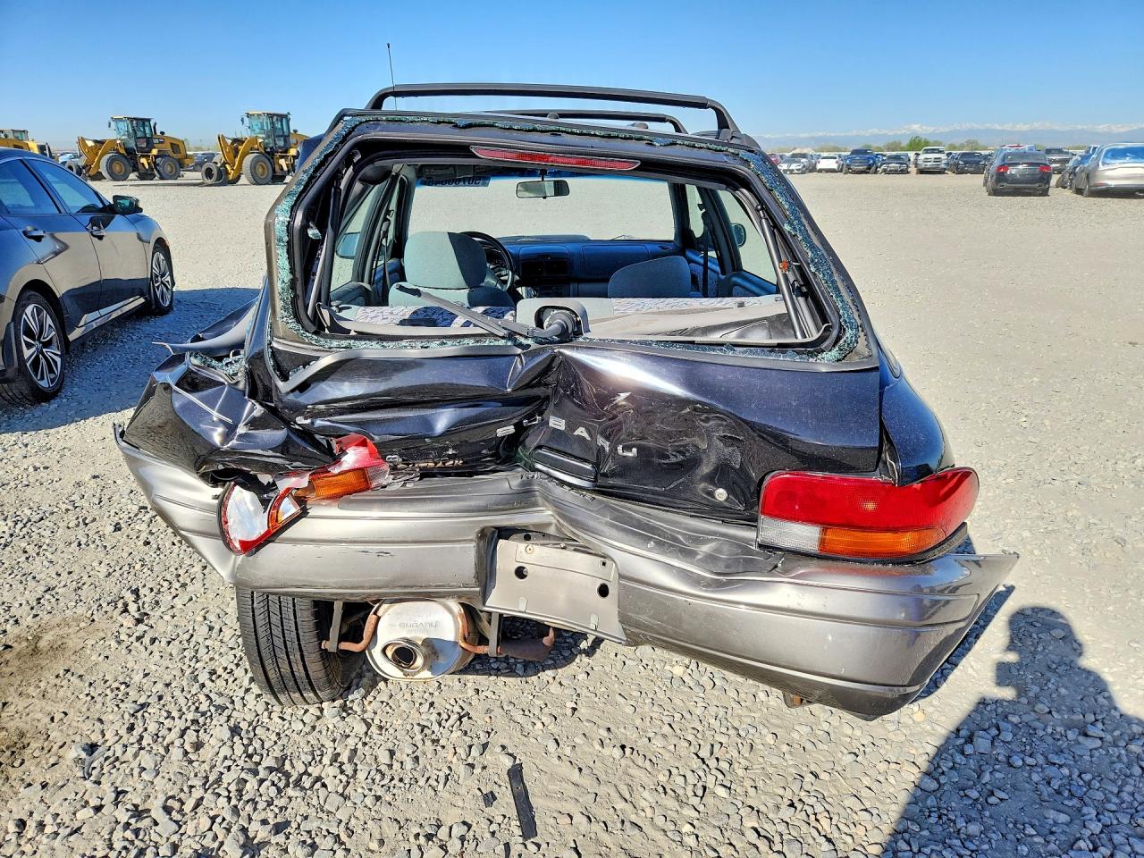 1998 Subaru Impreza Outback Black vin: JF1GF485XWG810651
