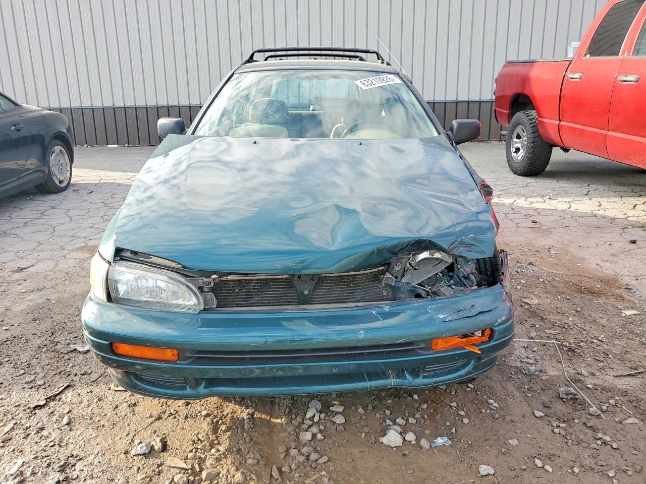 1995 Subaru Impreza L Green vin: JF1GF6350SH816627