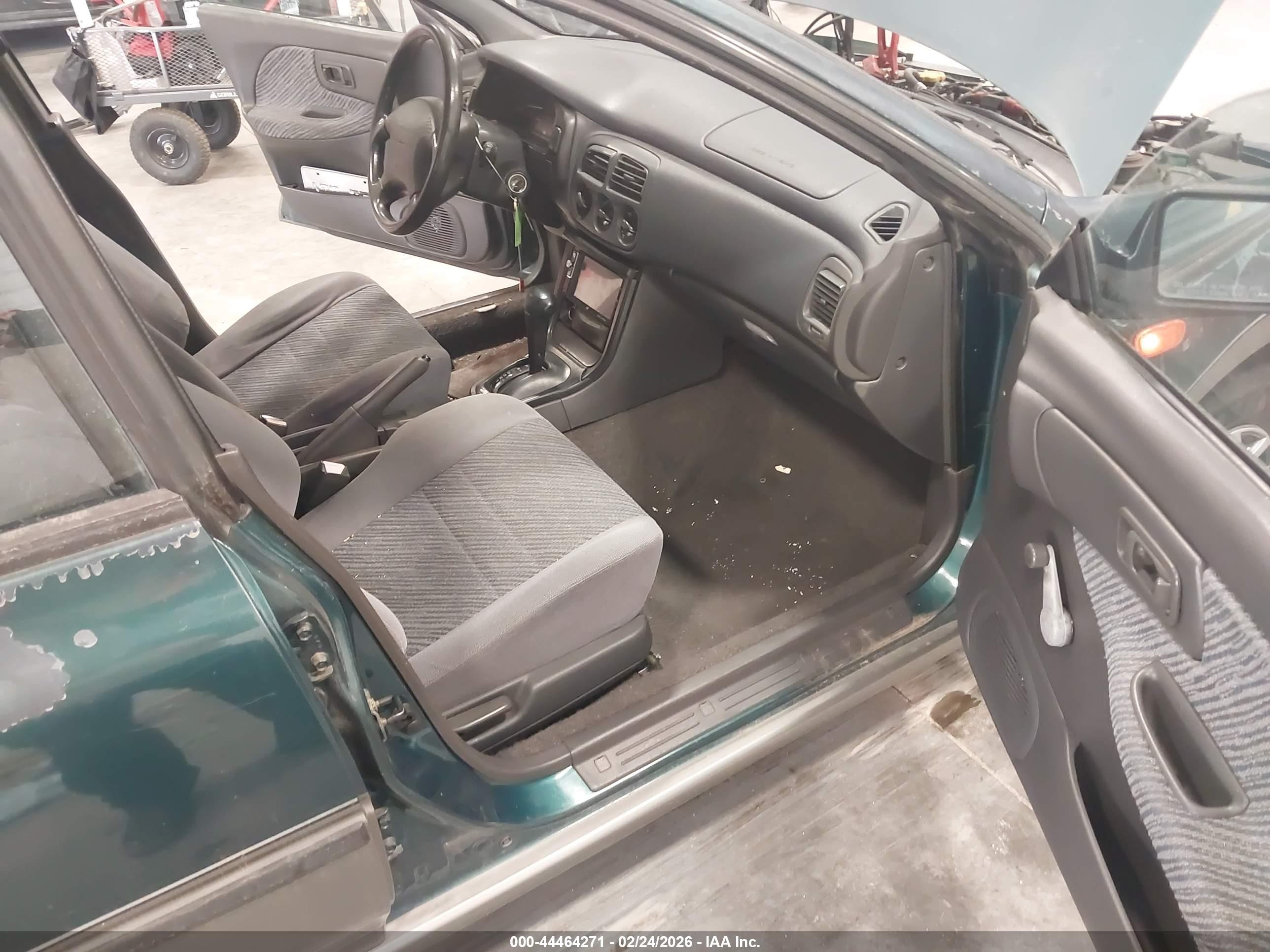 1995 Subaru Impreza Lx Green vin: JF1GF6550SH812512