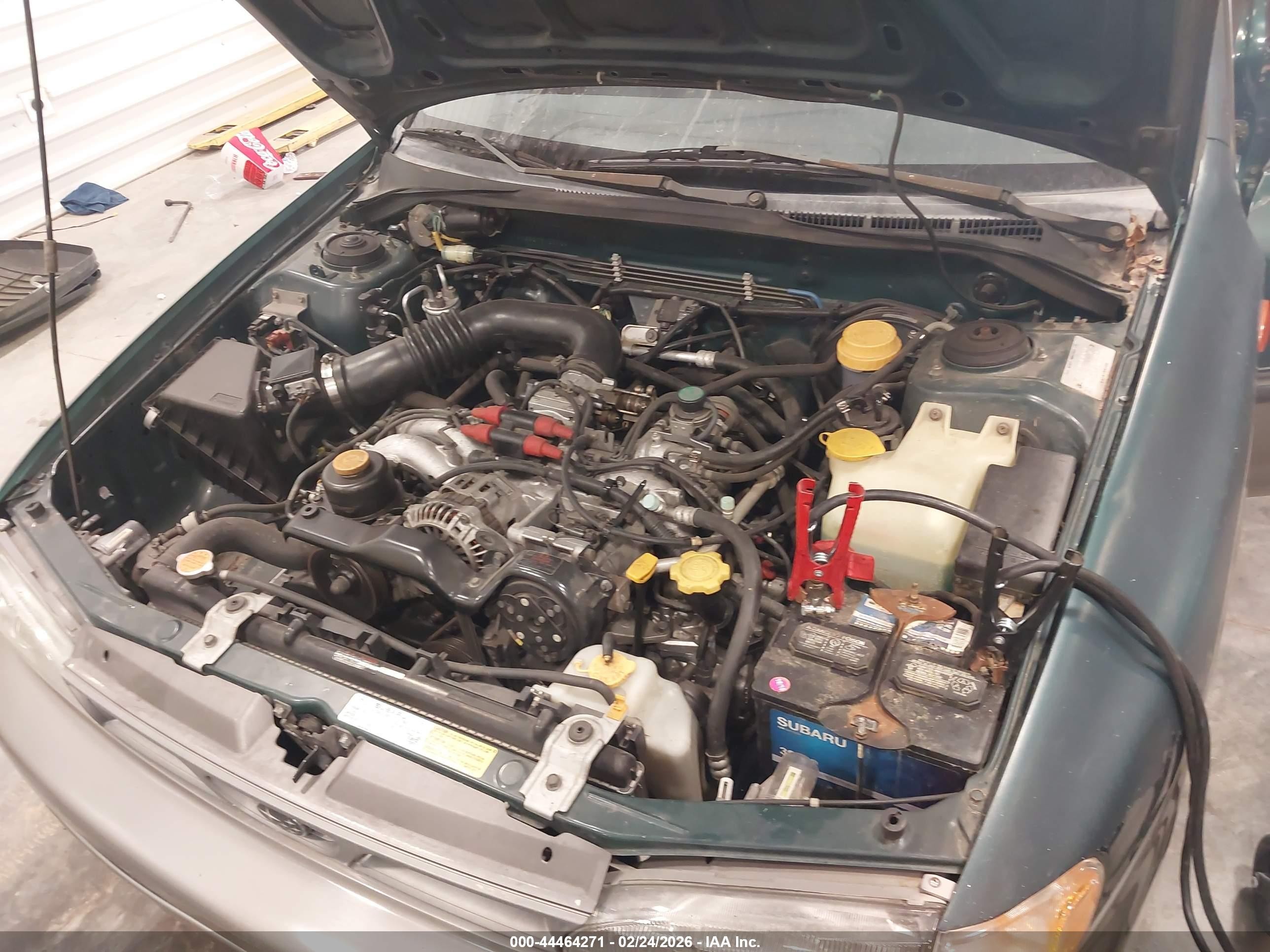 1995 Subaru Impreza Lx Green vin: JF1GF6550SH812512