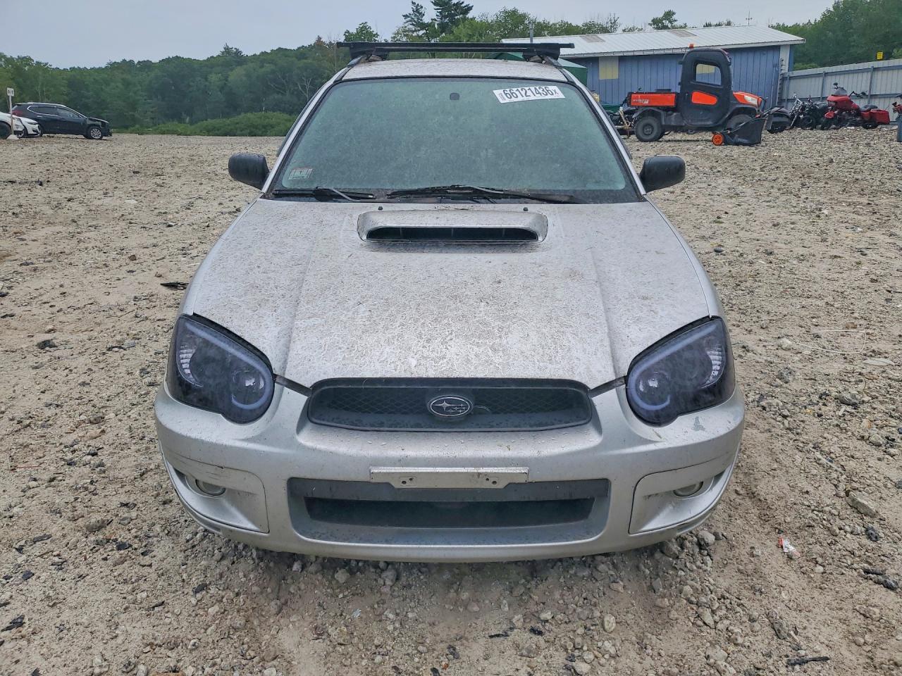 2004 Subaru Impreza Wrx Silver vin: JF1GG29604G802886