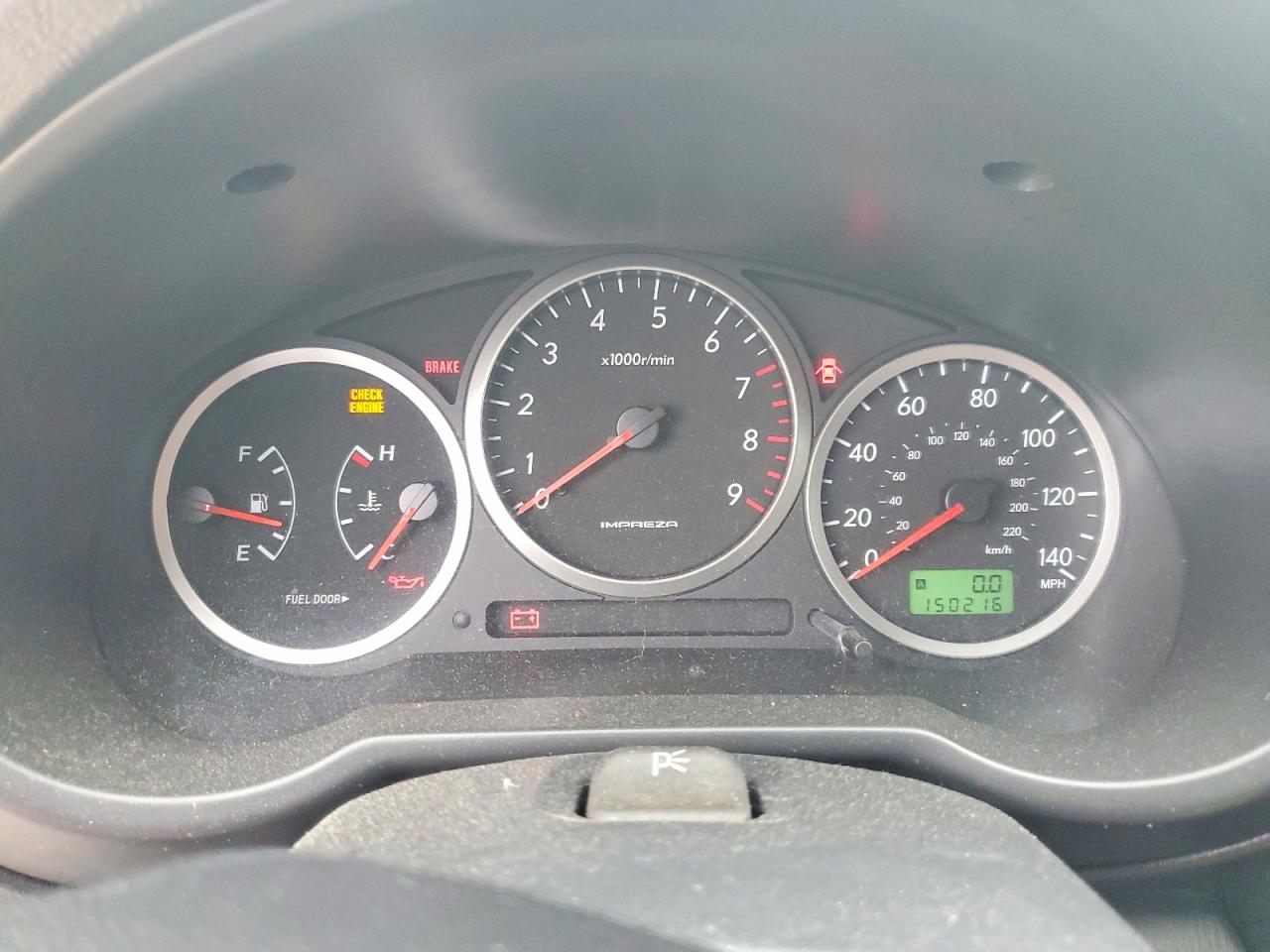 2004 Subaru Impreza Wrx Silver vin: JF1GG29604G802886
