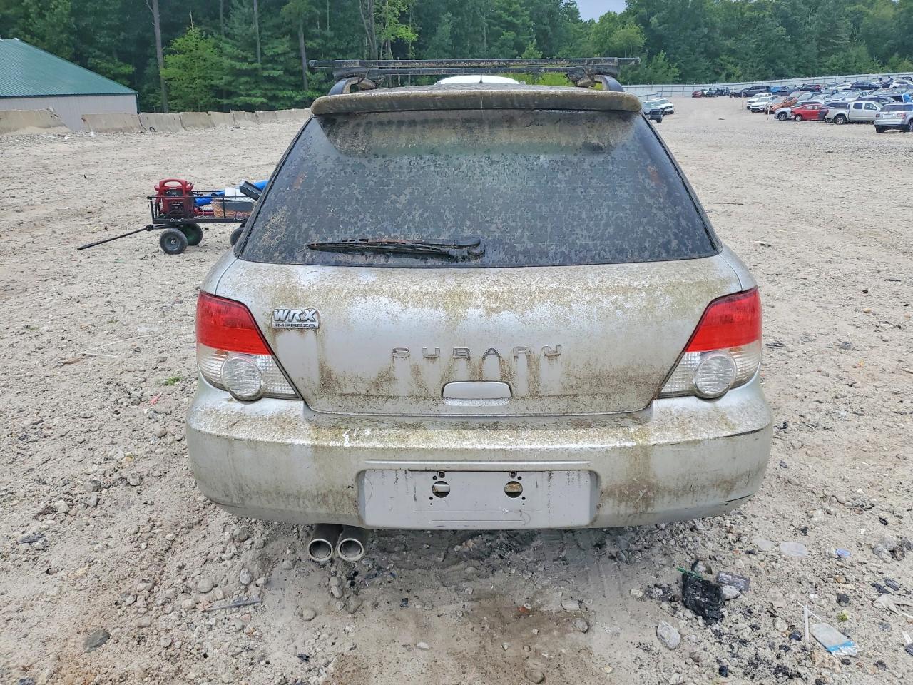 2004 Subaru Impreza Wrx Silver vin: JF1GG29604G802886