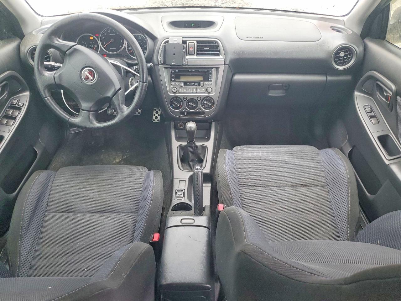 2004 Subaru Impreza Wrx Silver vin: JF1GG29604G802886