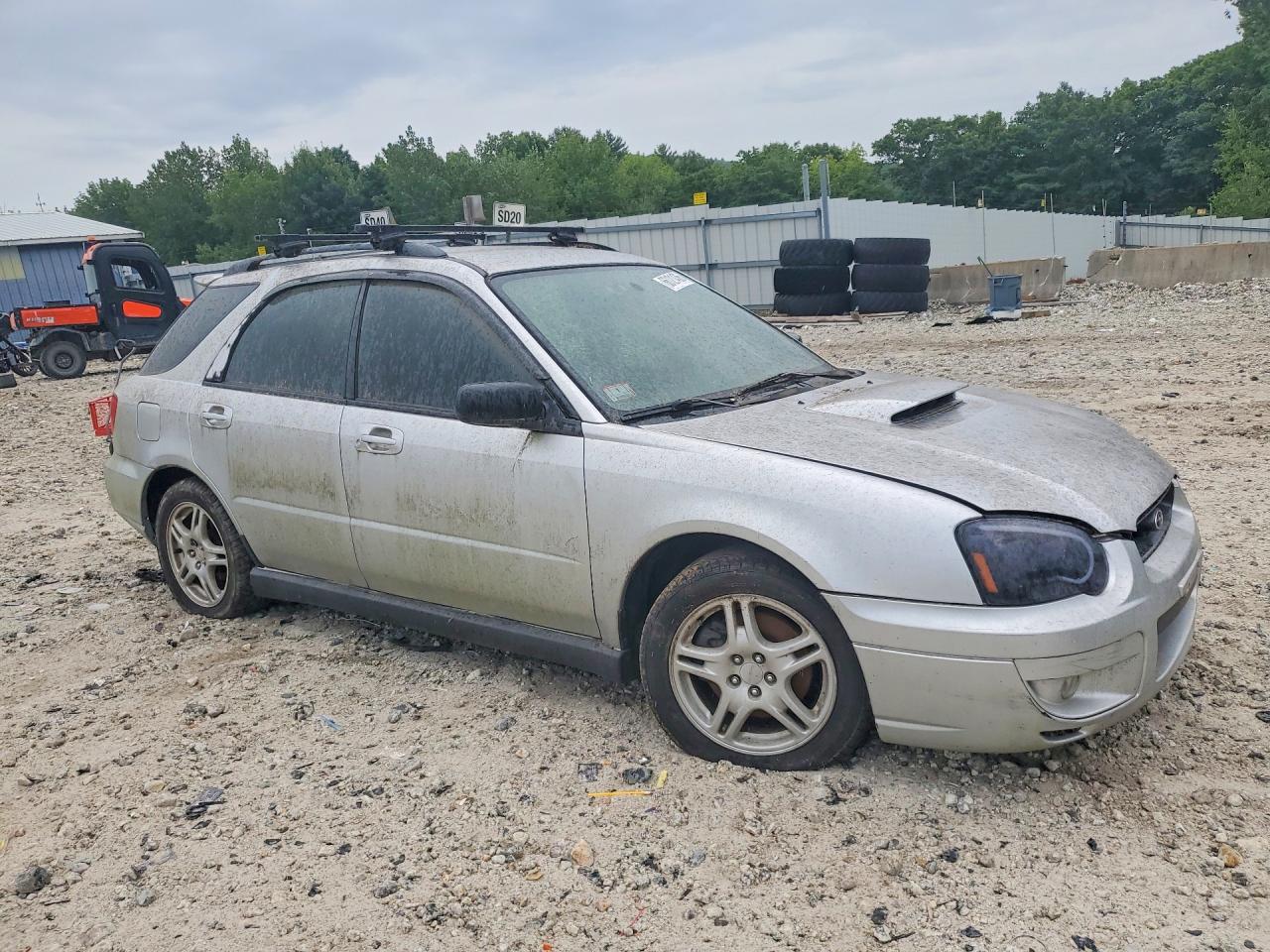 2004 Subaru Impreza Wrx Silver vin: JF1GG29604G802886