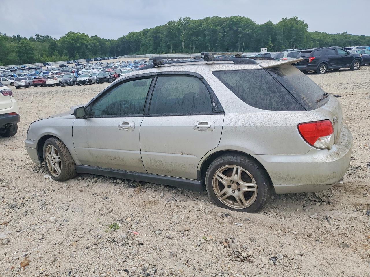 2004 Subaru Impreza Wrx Silver vin: JF1GG29604G802886