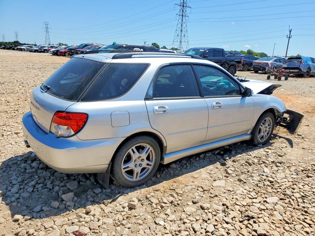 2004 Subaru Impreza Wrx Silver vin: JF1GG29604G814634