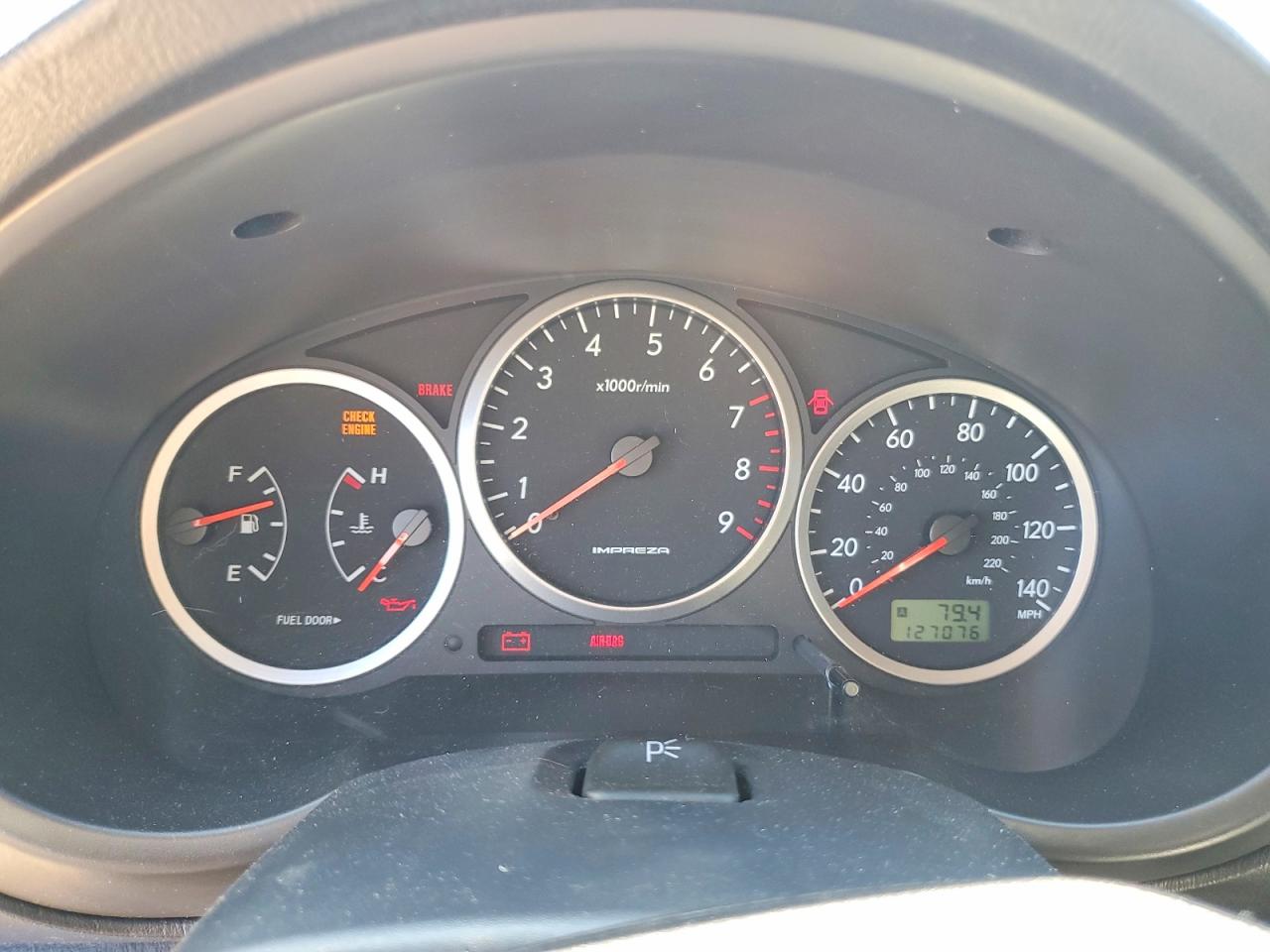 2004 Subaru Impreza Wrx Silver vin: JF1GG29604G814634