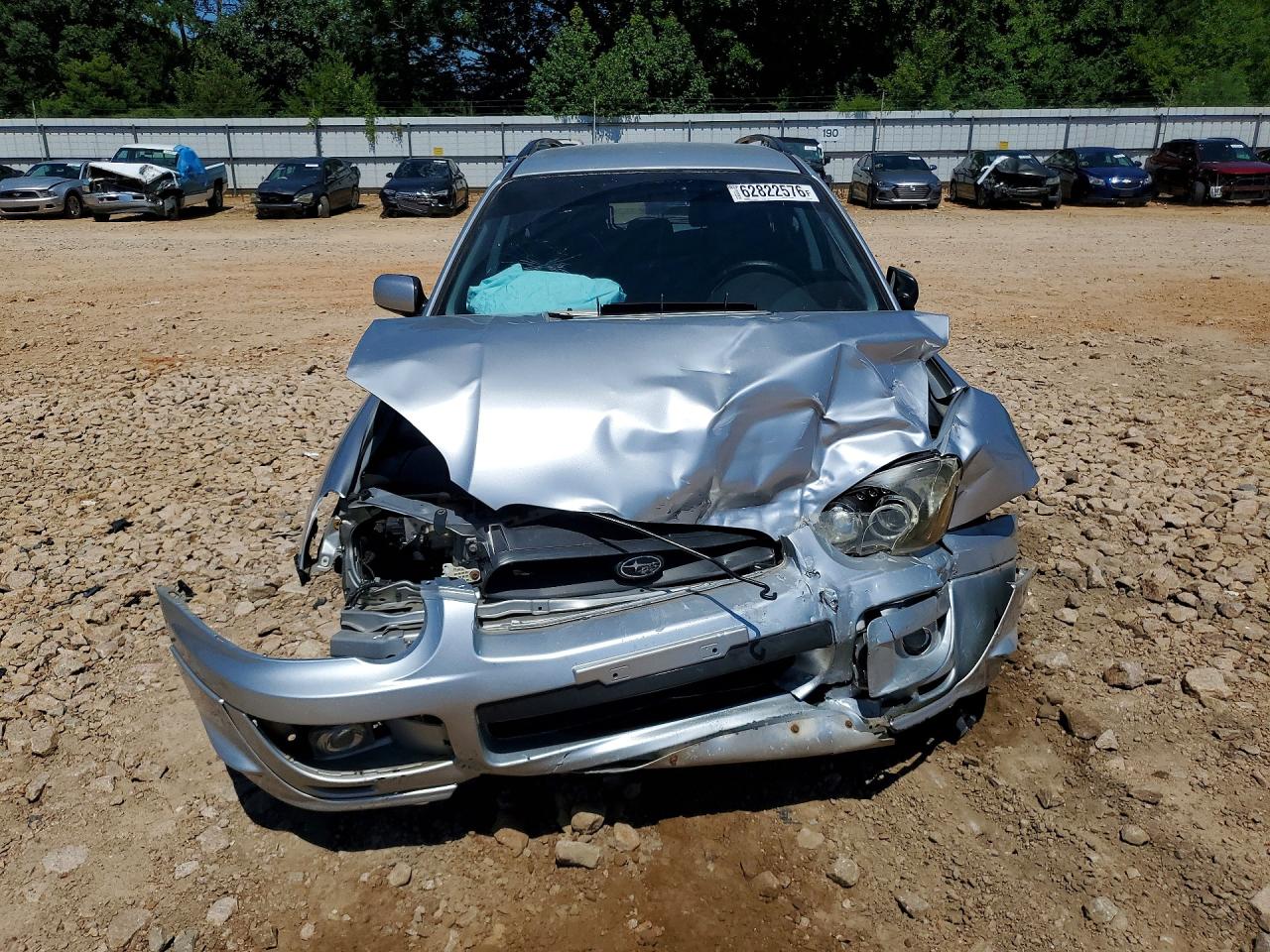 2004 Subaru Impreza Wrx Silver vin: JF1GG29604G814634