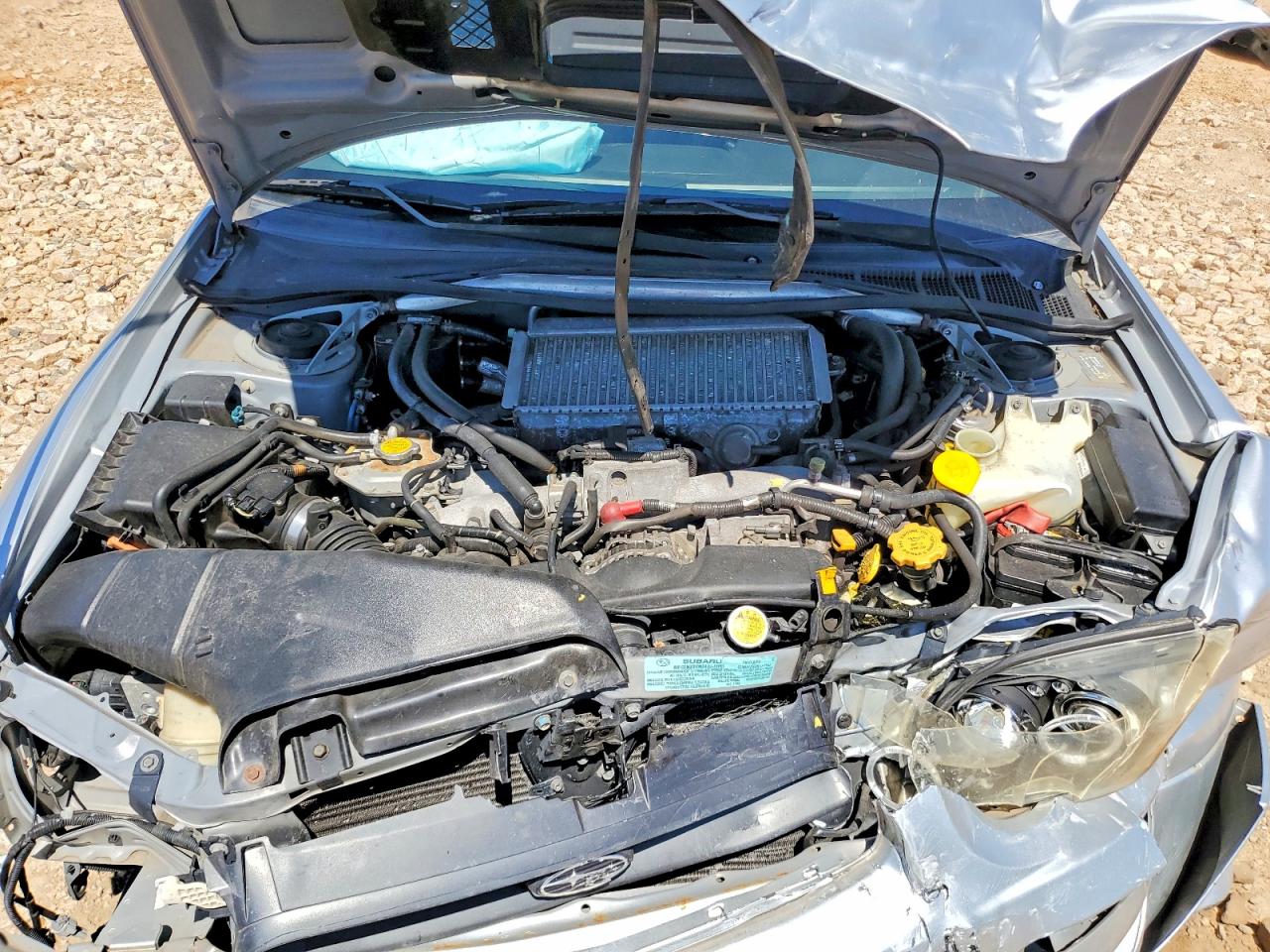 2004 Subaru Impreza Wrx Silver vin: JF1GG29604G814634