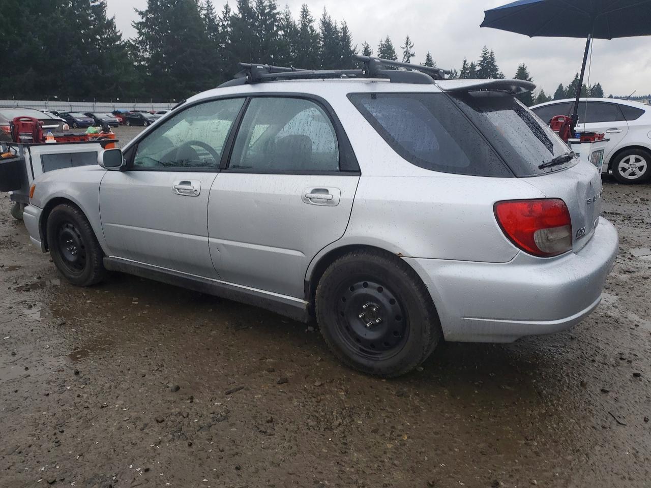 2003 Subaru Impreza Wrx Серебряный vin: JF1GG29613H803523