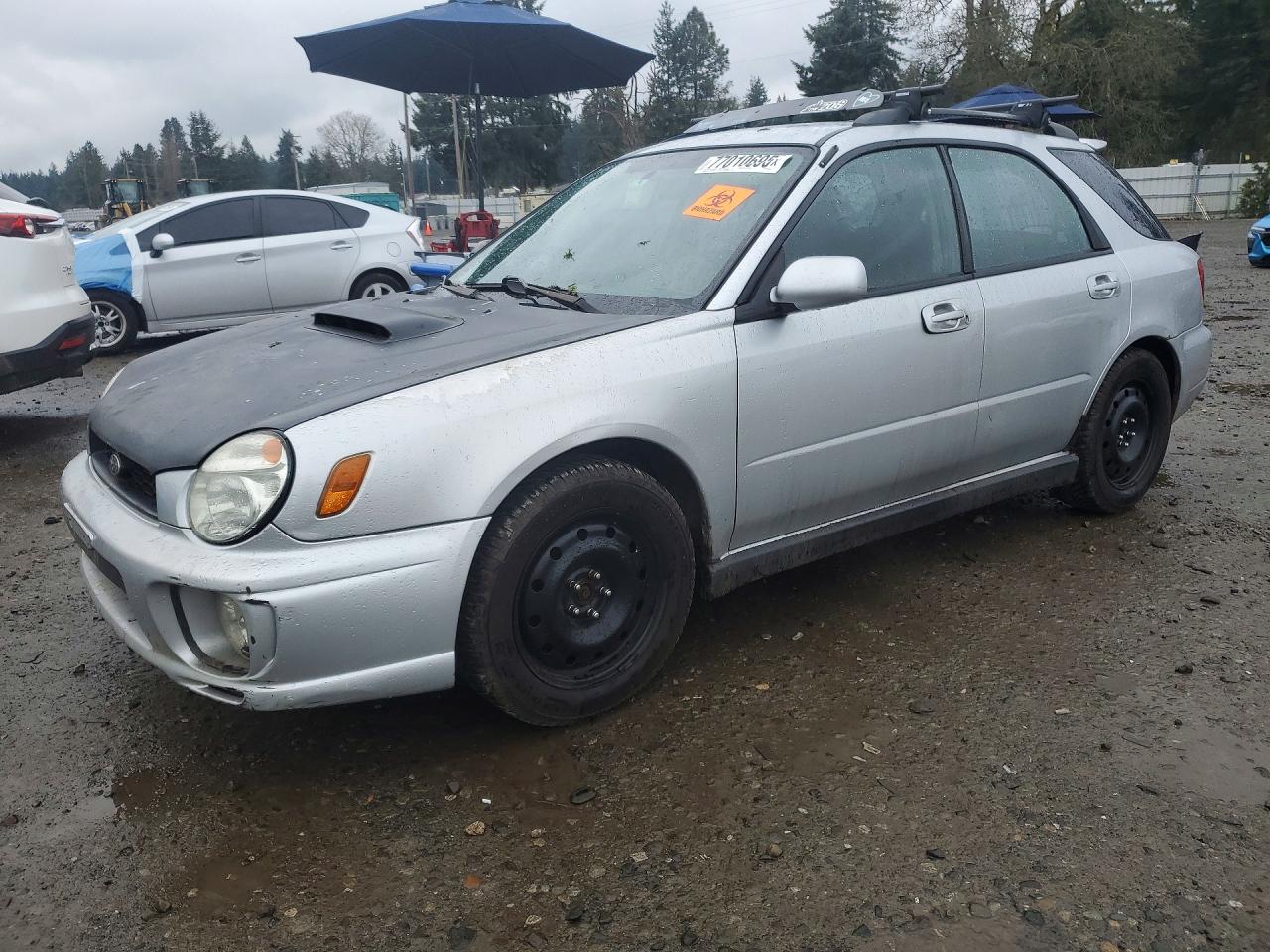 2003 Subaru Impreza Wrx Silver vin: JF1GG29613H803523