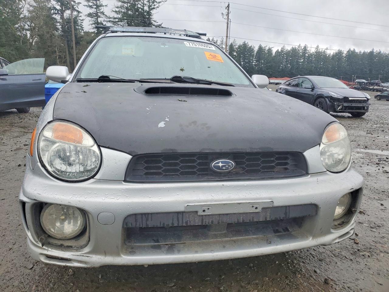2003 Subaru Impreza Wrx Серебряный vin: JF1GG29613H803523