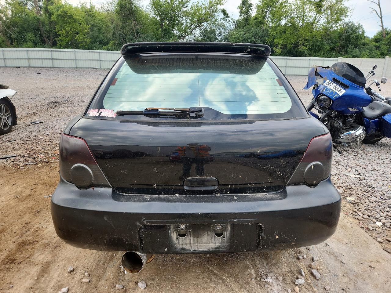 2004 Subaru Impreza Wrx Black vin: JF1GG29614G803884
