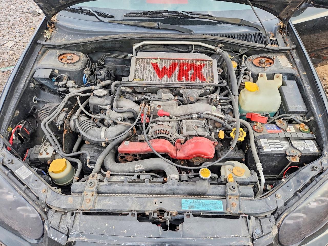2004 Subaru Impreza Wrx Black vin: JF1GG29614G803884