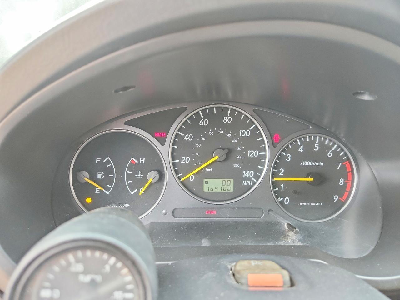2004 Subaru Impreza Wrx Black vin: JF1GG29614G803884