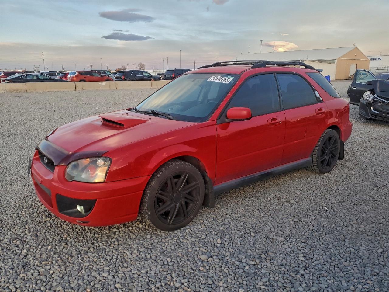 2004 Subaru Impreza Wrx Red vin: JF1GG29614H800364