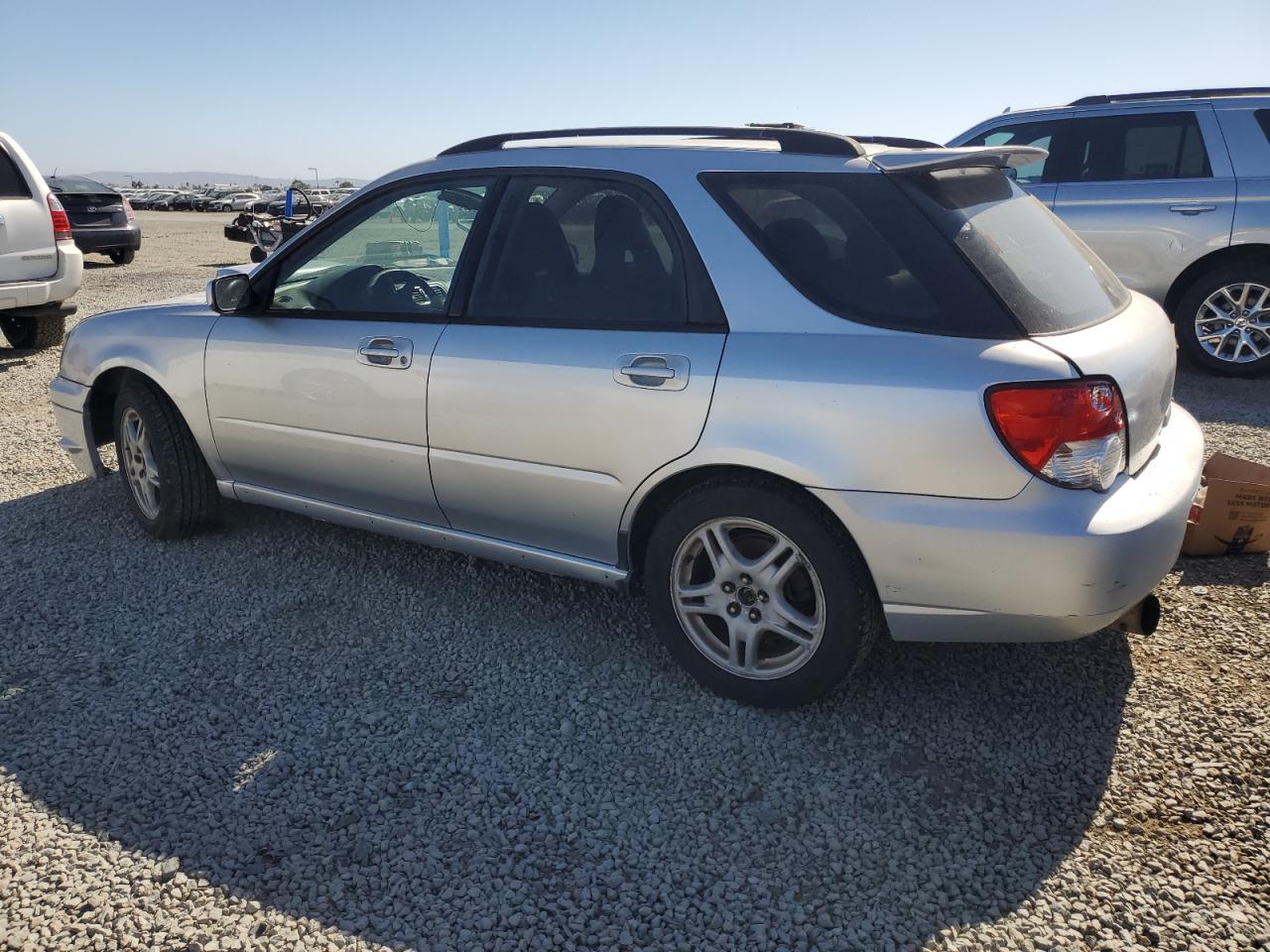 2004 Subaru Impreza Wrx Silver vin: JF1GG29624G808074