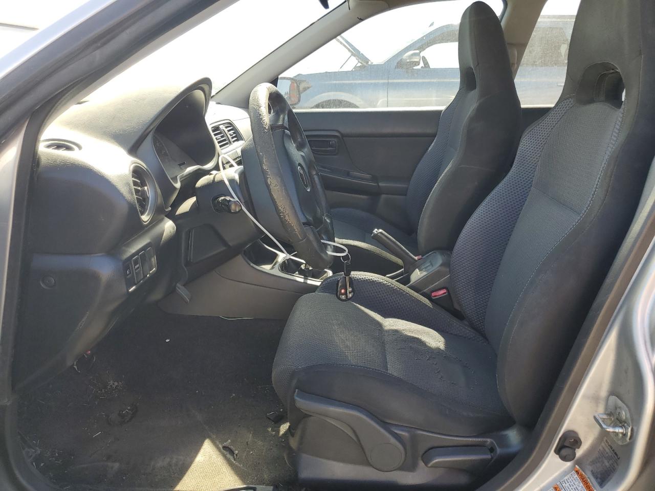 2004 Subaru Impreza Wrx Silver vin: JF1GG29624G808074