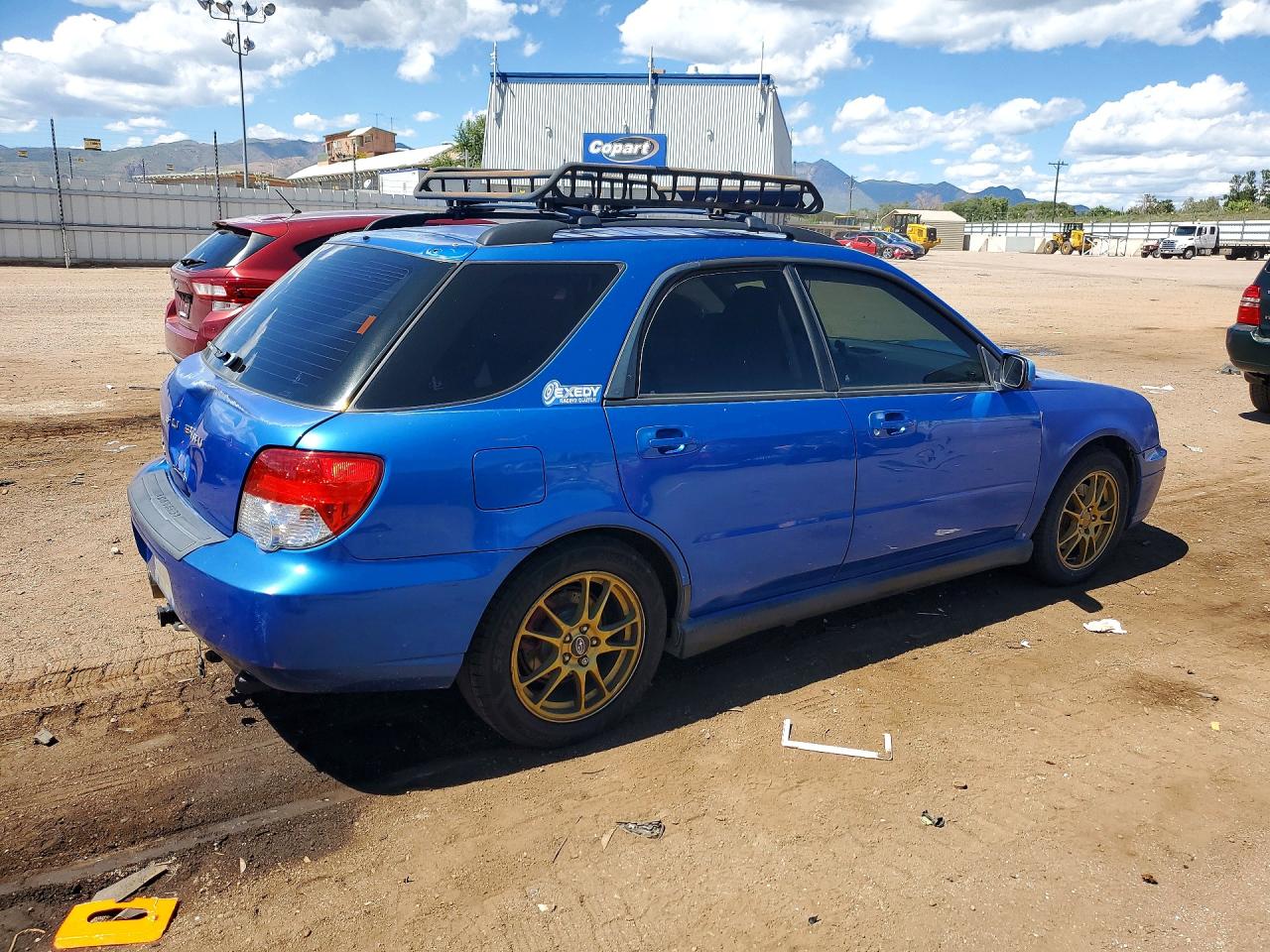2004 Subaru Impreza Wrx Blue vin: JF1GG29634G814188