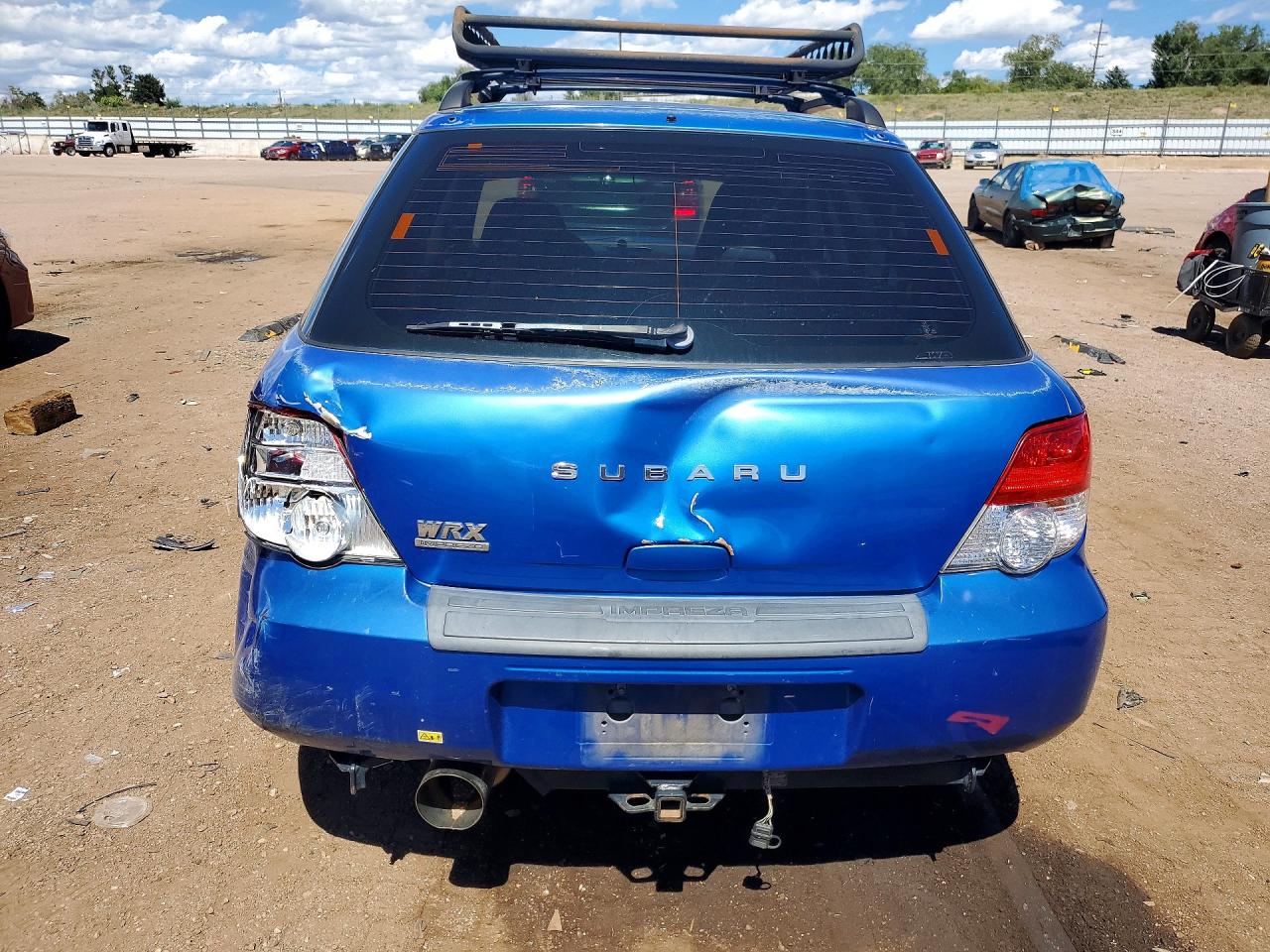 2004 Subaru Impreza Wrx Blue vin: JF1GG29634G814188