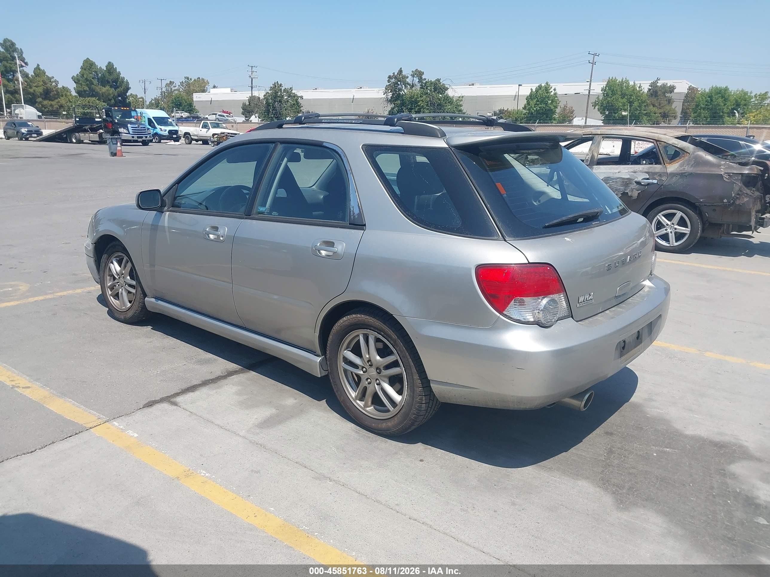 2005 Subaru Impreza Wrx Silver vin: JF1GG29635G803273