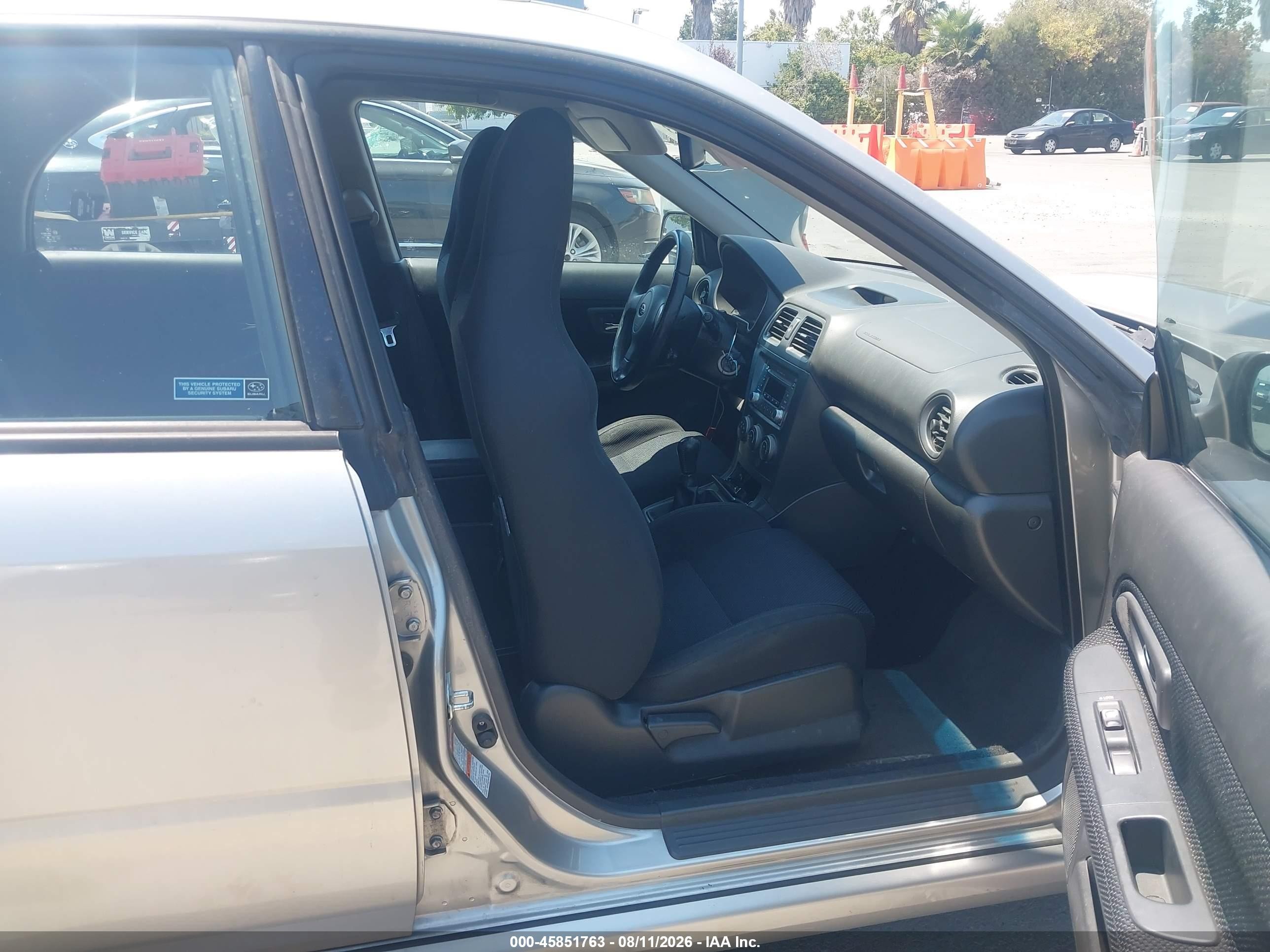 2005 Subaru Impreza Wrx Silver vin: JF1GG29635G803273