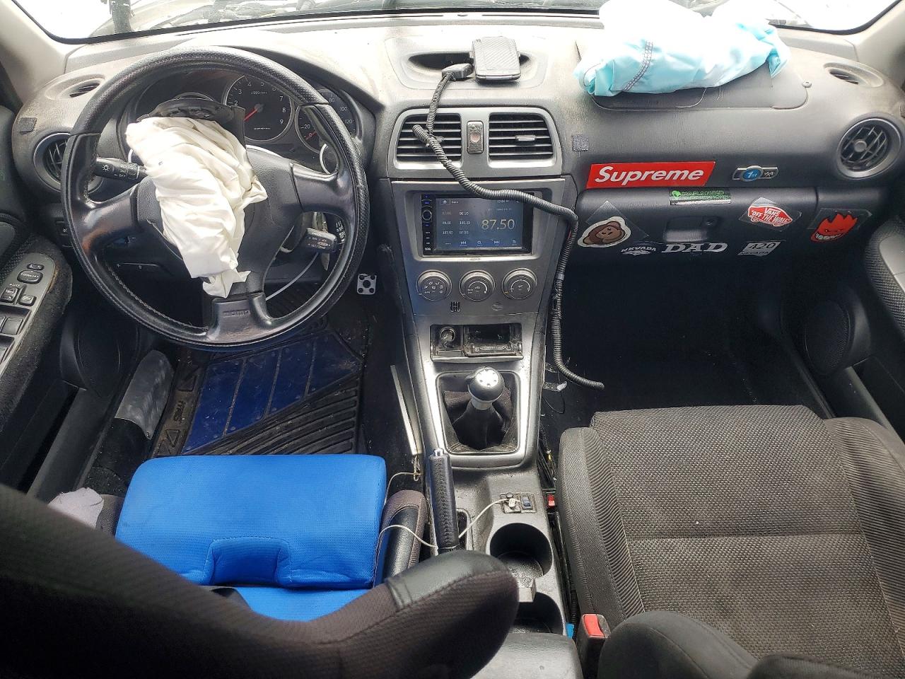 2005 Subaru Impreza Wrx Silver vin: JF1GG29645G808871