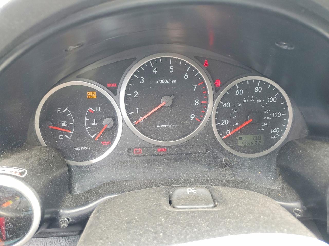 2005 Subaru Impreza Wrx Silver vin: JF1GG29645G808871