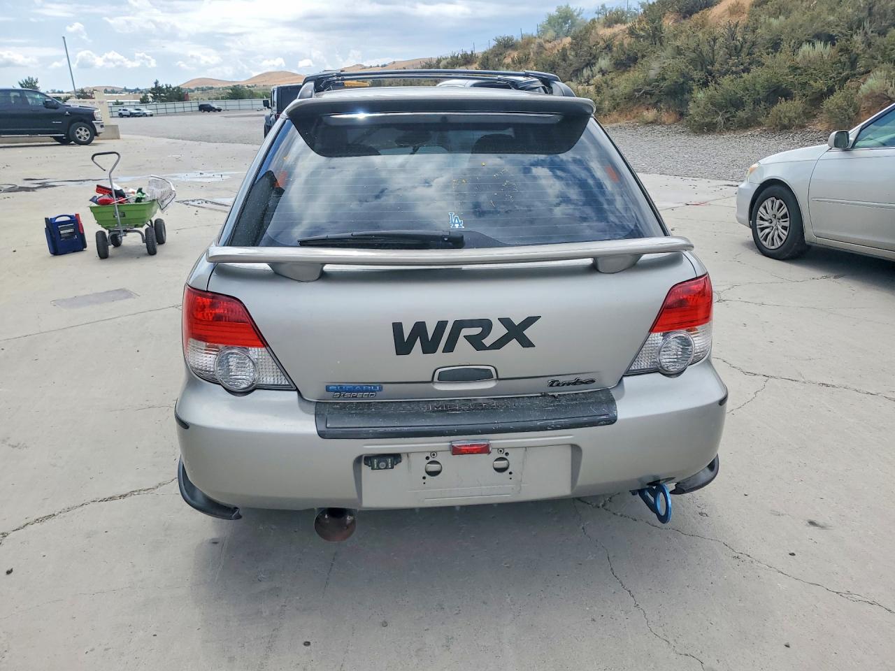 2005 Subaru Impreza Wrx Silver vin: JF1GG29645G808871