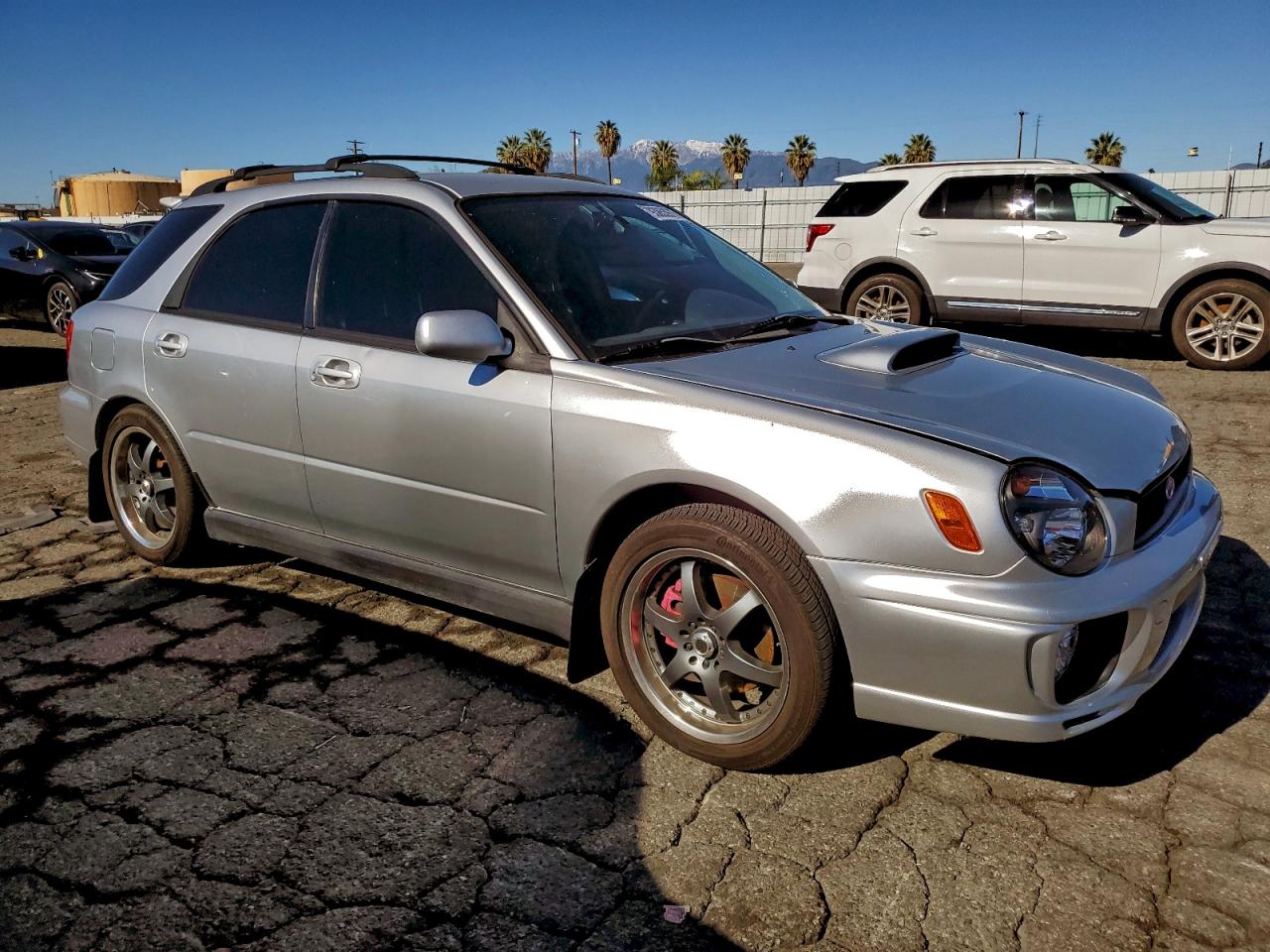 2003 Subaru Impreza Wrx Silver vin: JF1GG29653G802011